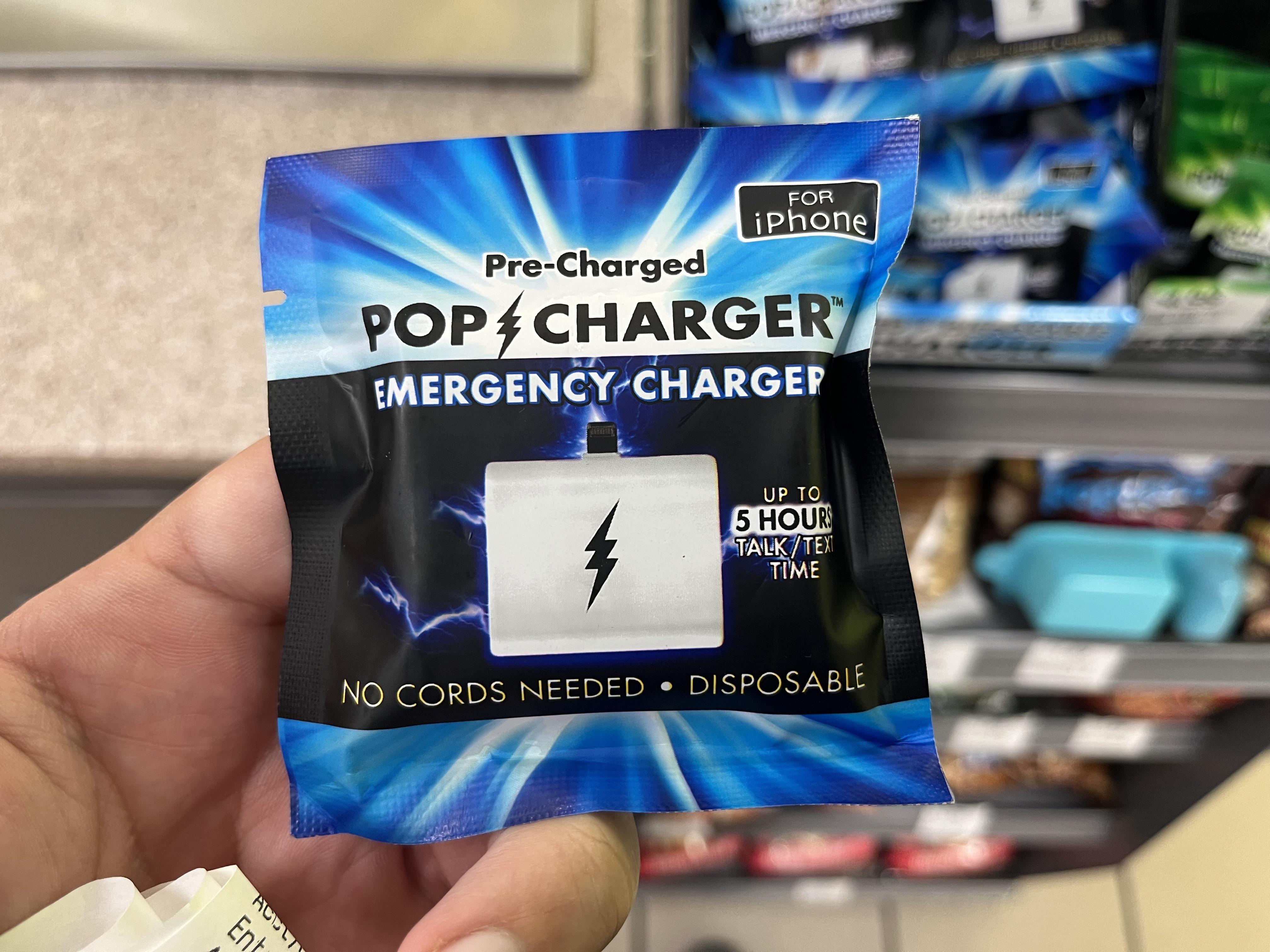 These single use disposable chargers! These are pure ewaste! r