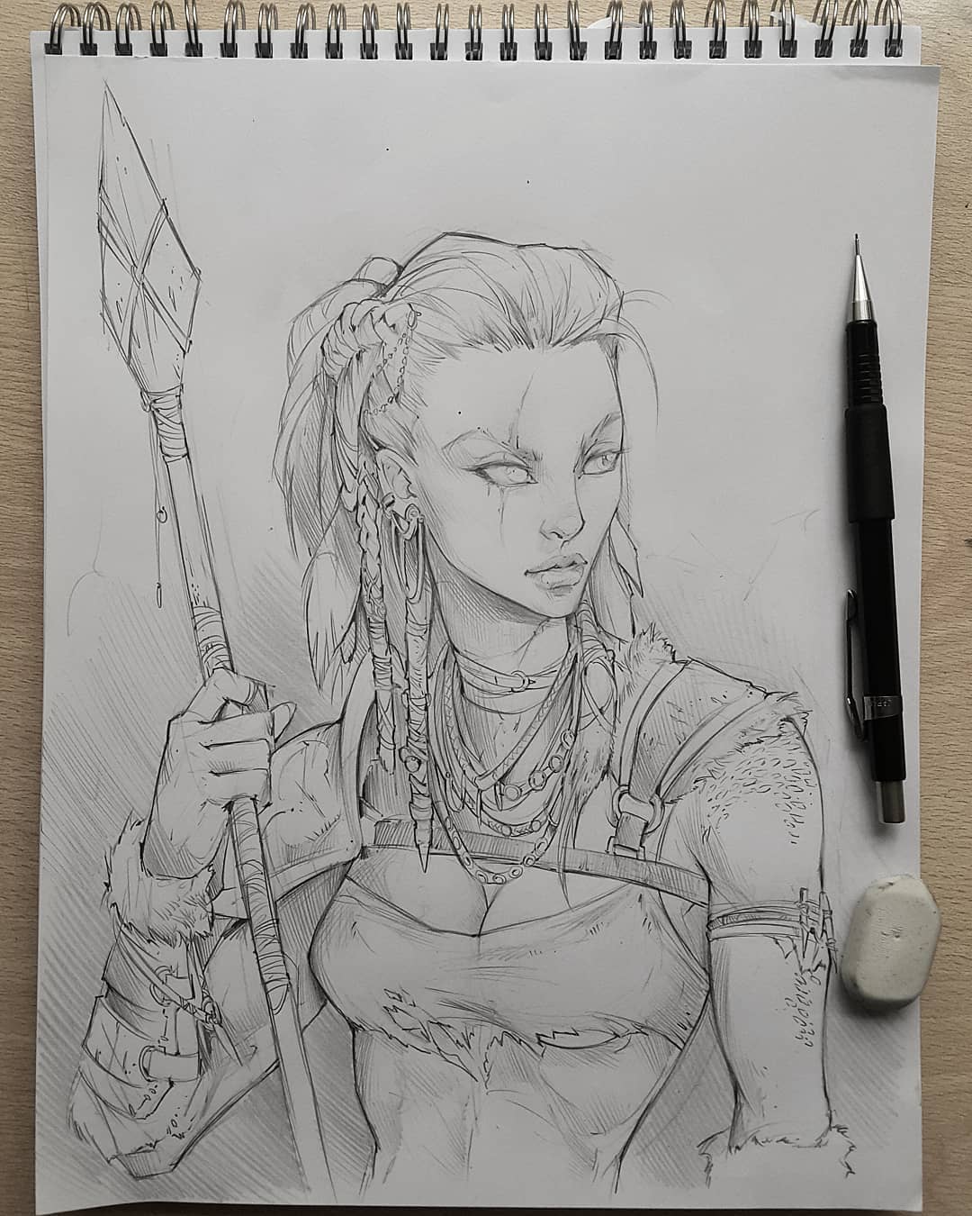 Amazon Sketch, Garciartist 2019 r/drawing