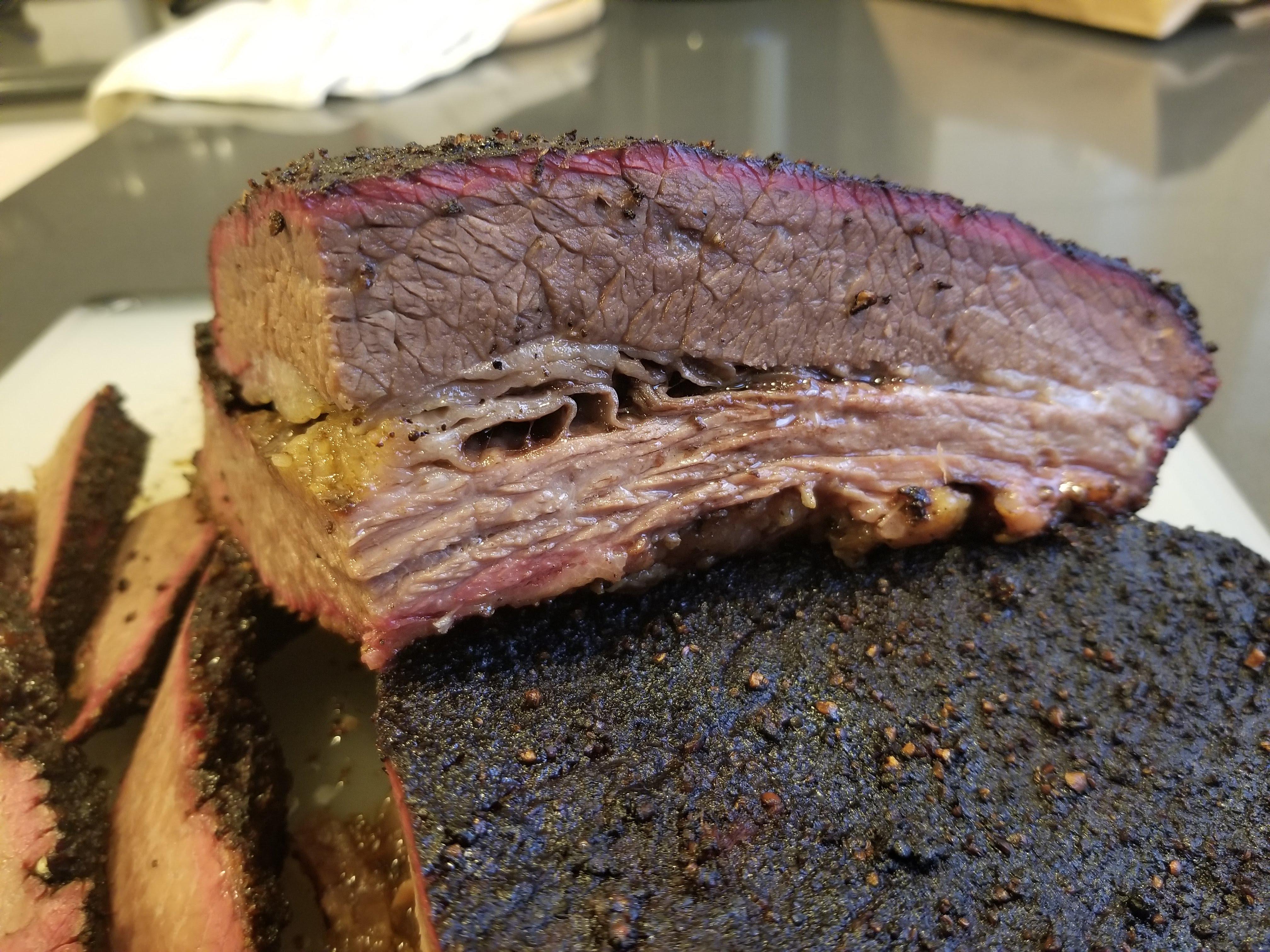 Corona Brisket on my er Summit Charcoal r/webergrills