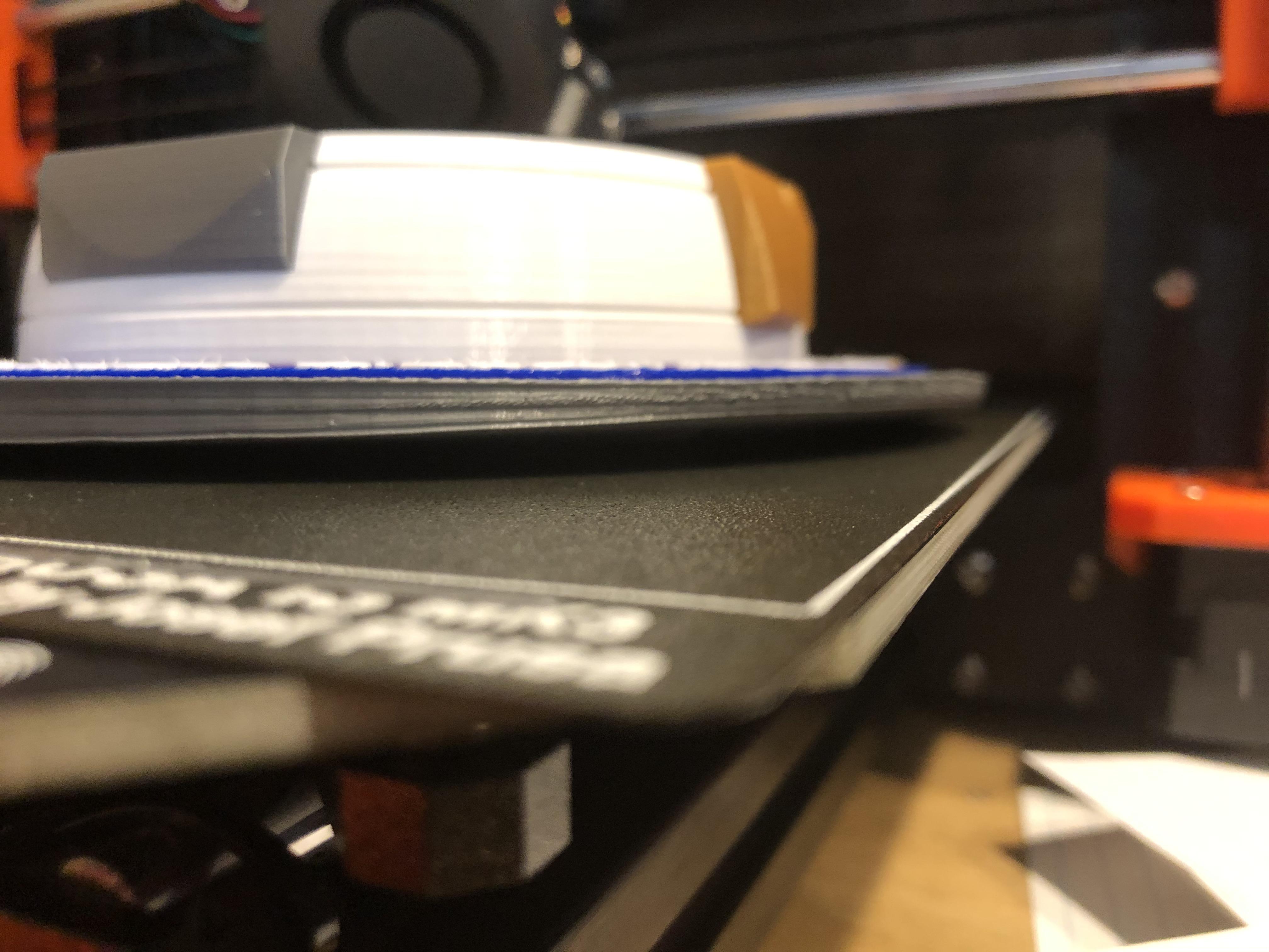 PLA Bed Warping r/prusa3d