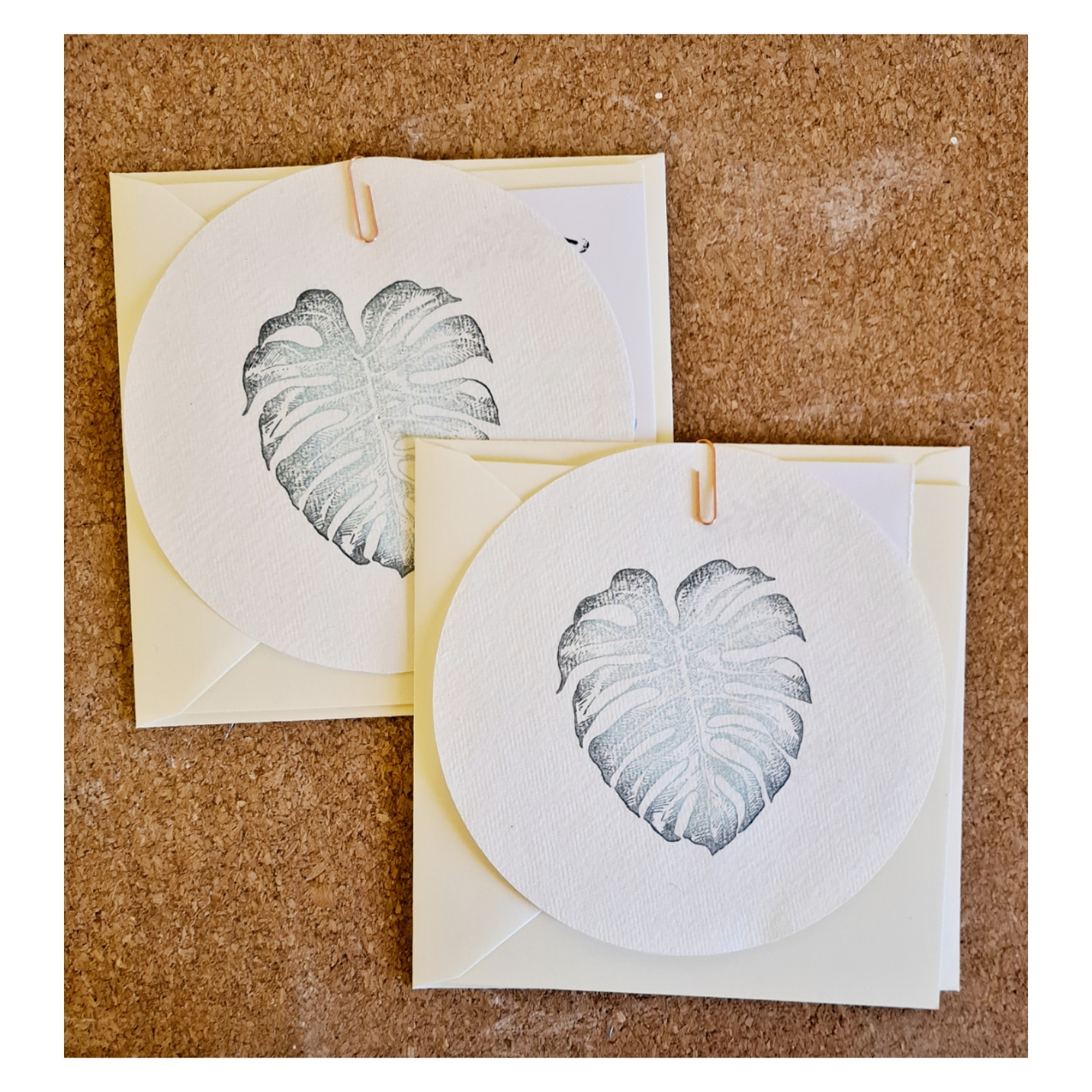 I sell handprinted cards on etsy, i always like to send a little something extra aswell. At the