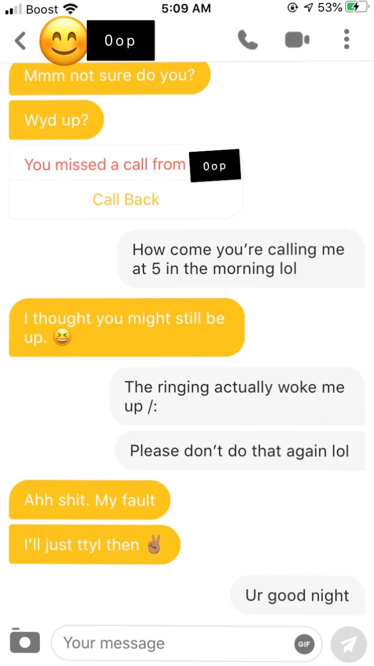 The fact that bumble allows users to call you now... Bumble