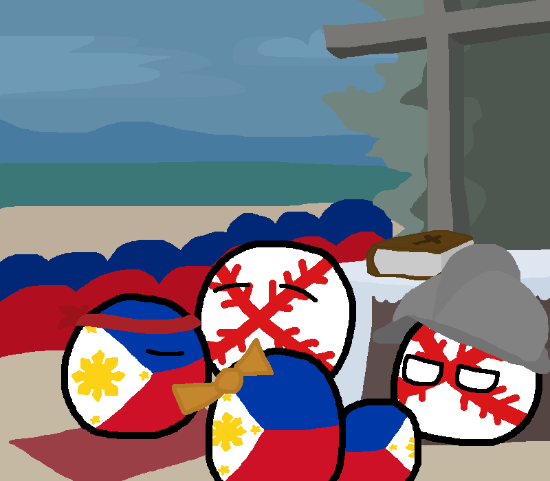First Mass of The Philippines (1521) r/Polandballart