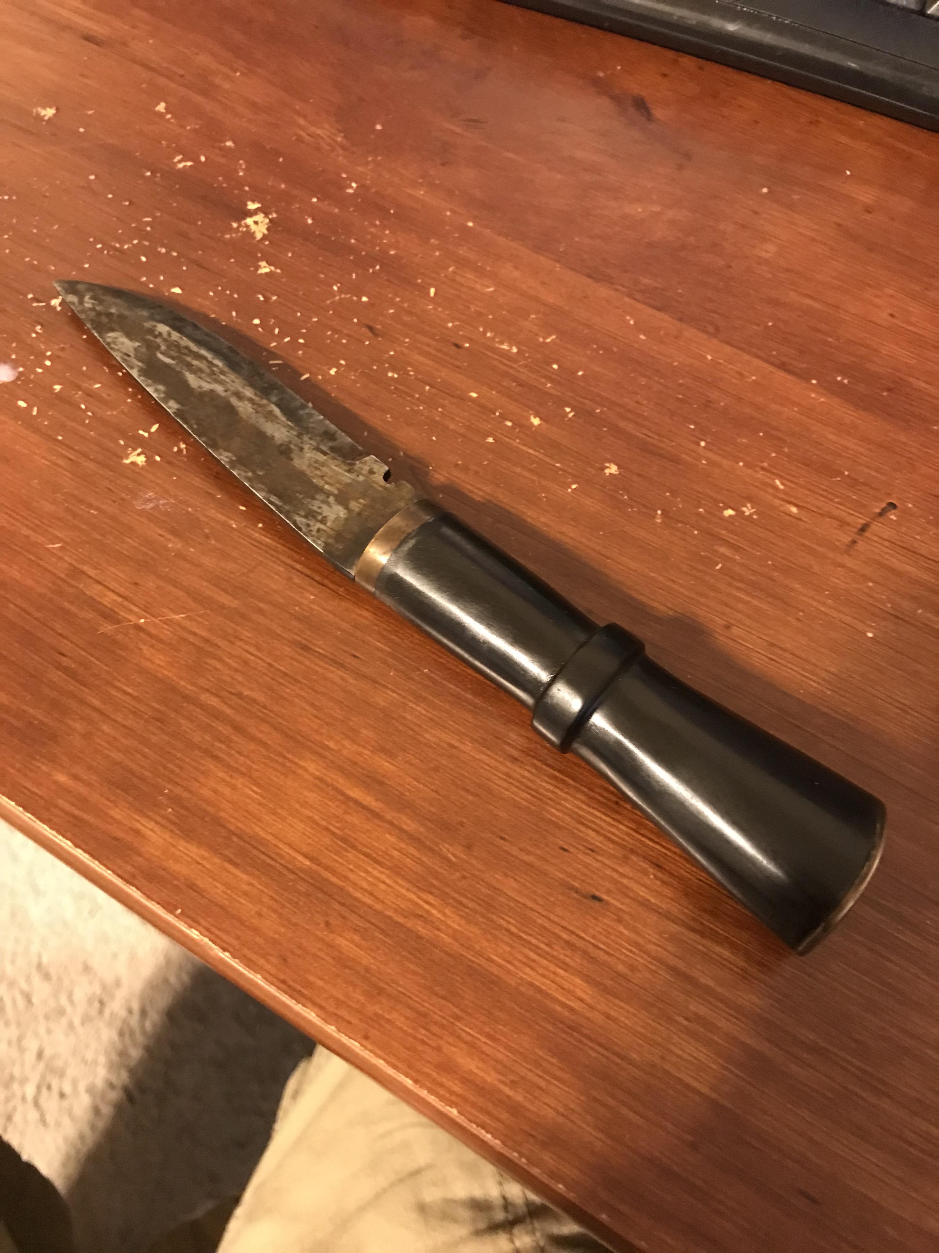 Early 1800’s Gurkha “patch knife” from Atlanta Cutlery r/knives