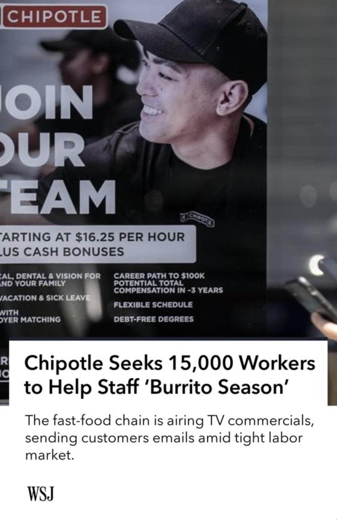 Chipotle must be the new pizza party. r/Accounting