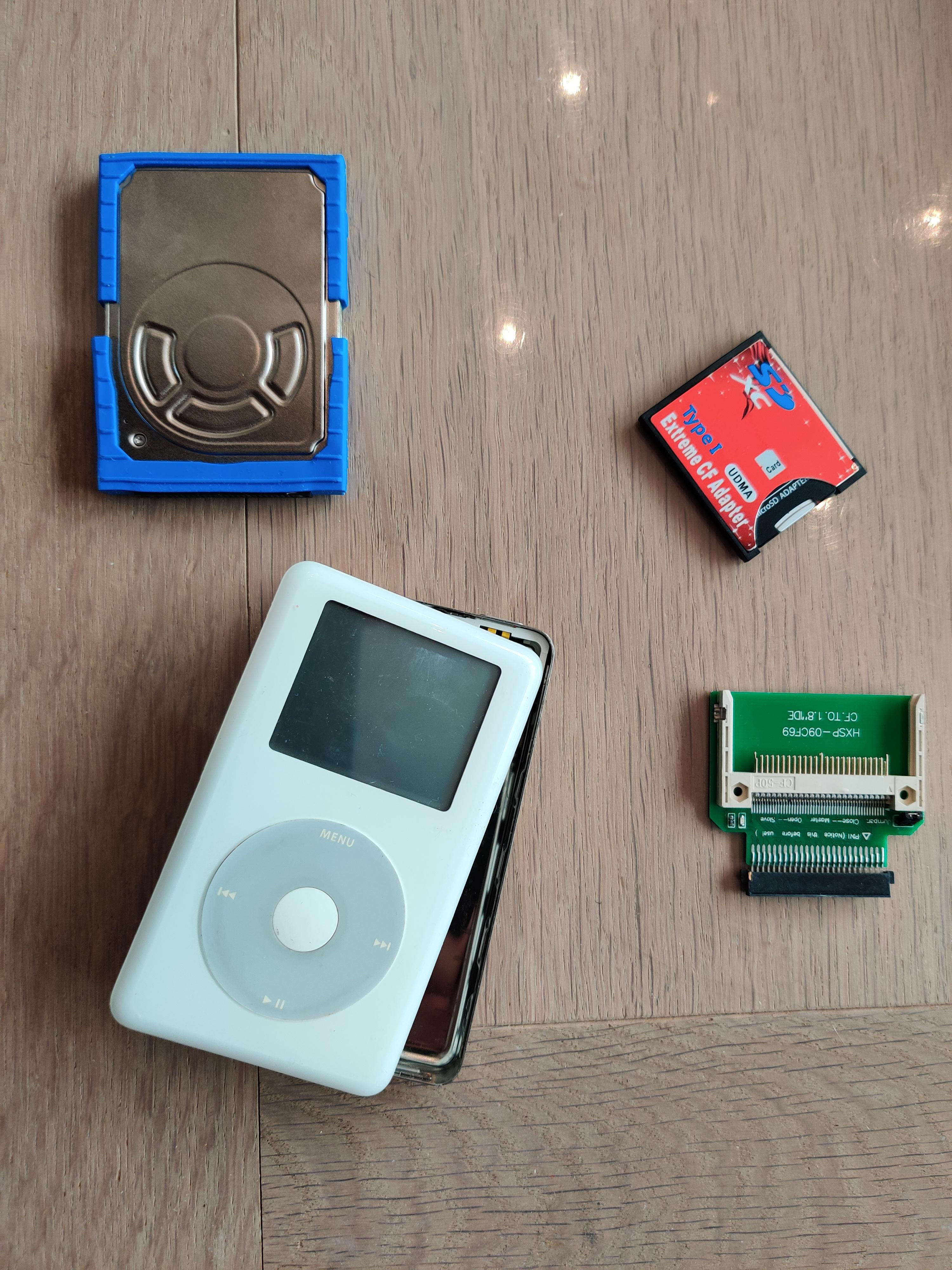 Cf Card Ipod Classic at Ralph Hernandez blog