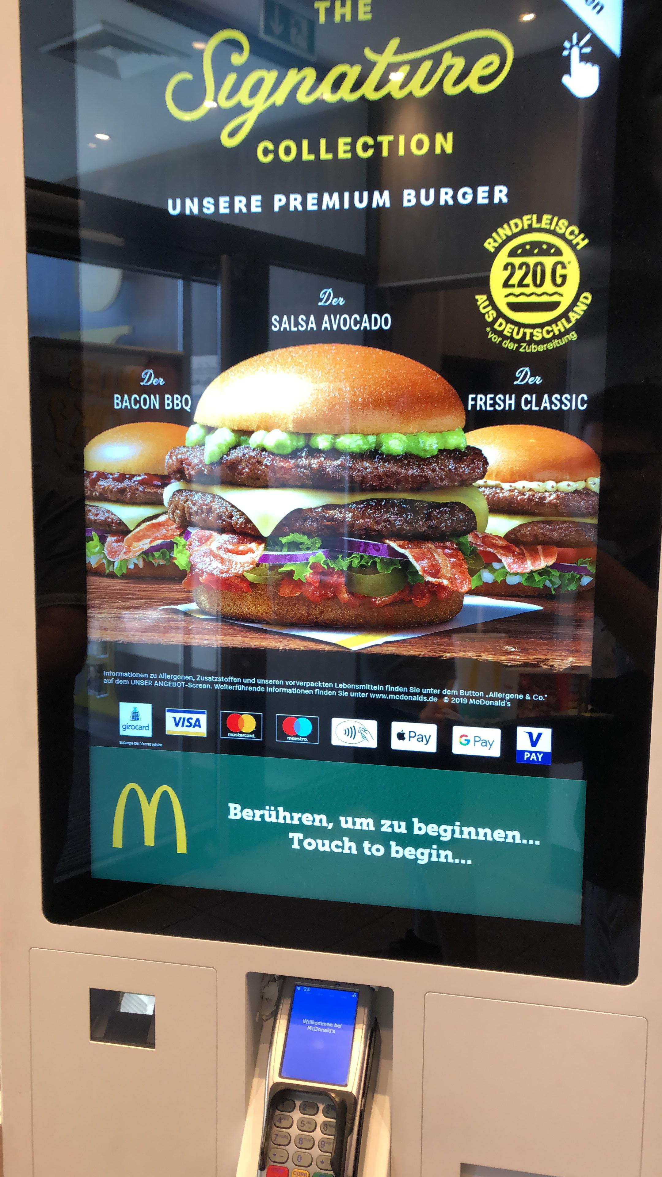 McDonalds vending machine in Germany r/LostRedditor