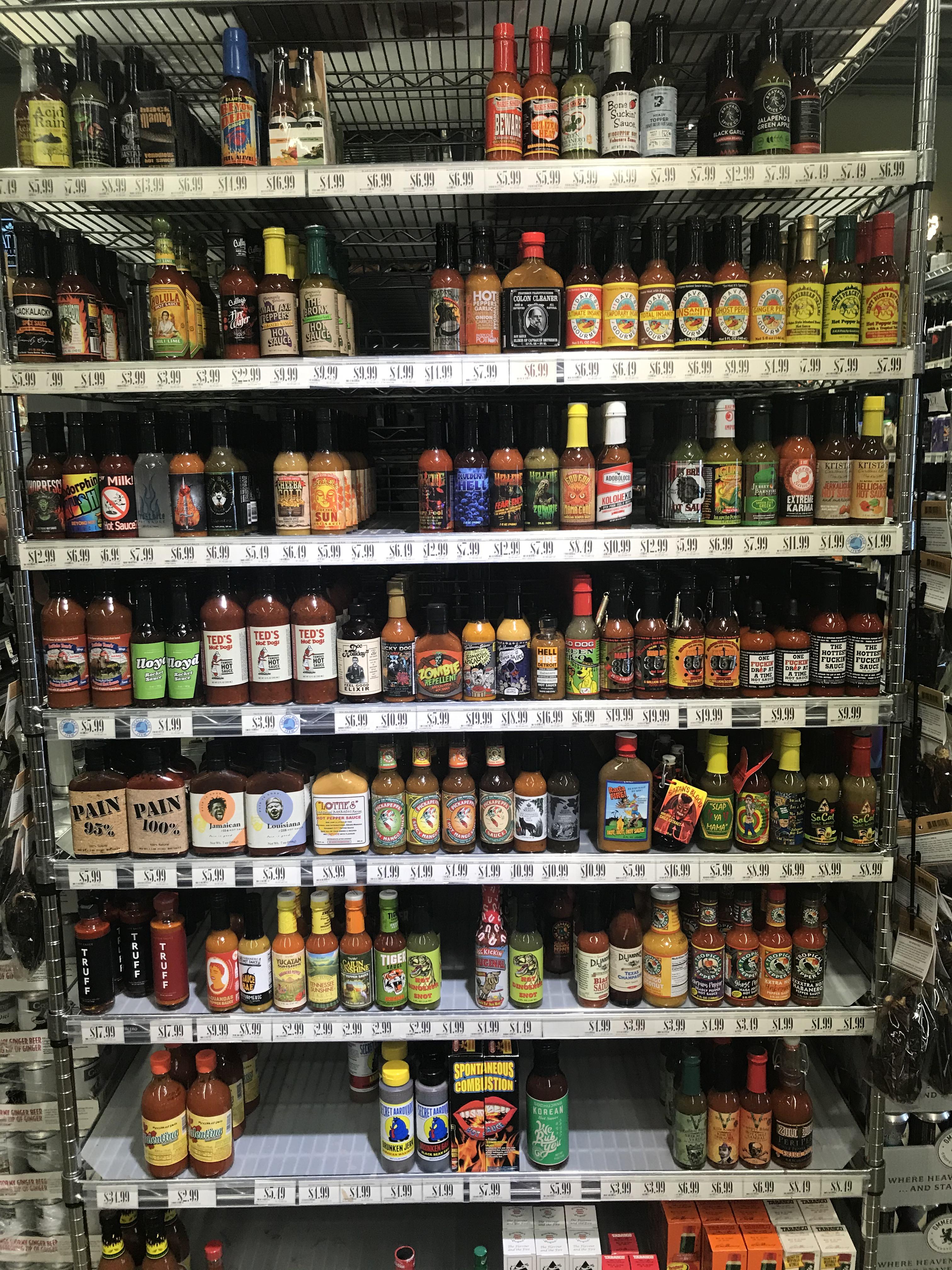 Found a local store with great hot sauce options! r/hotsauce