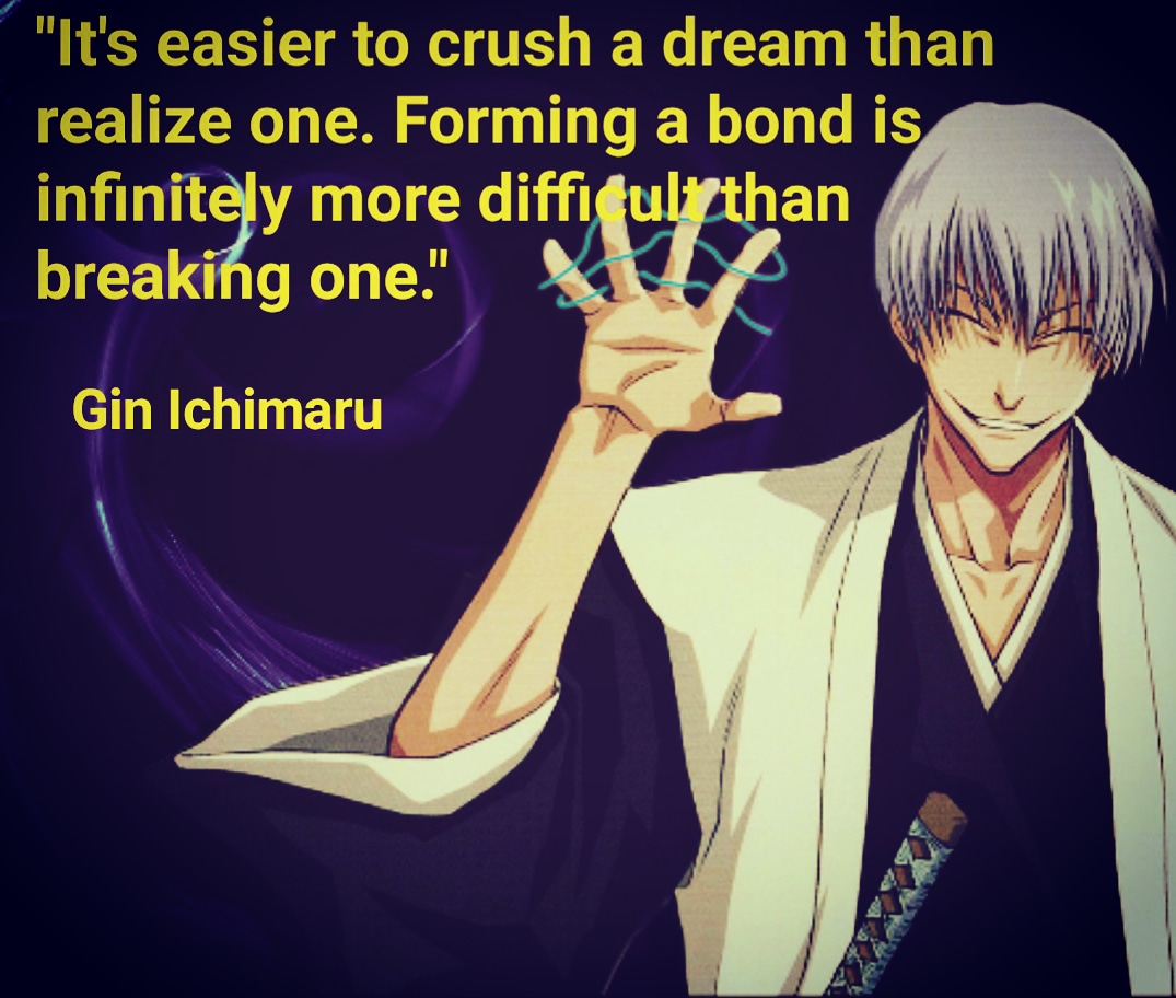 Gin Quotes Bleach Gin Eyes Open Bleach Page 1 Line 17qq Com What are your favorite quotes