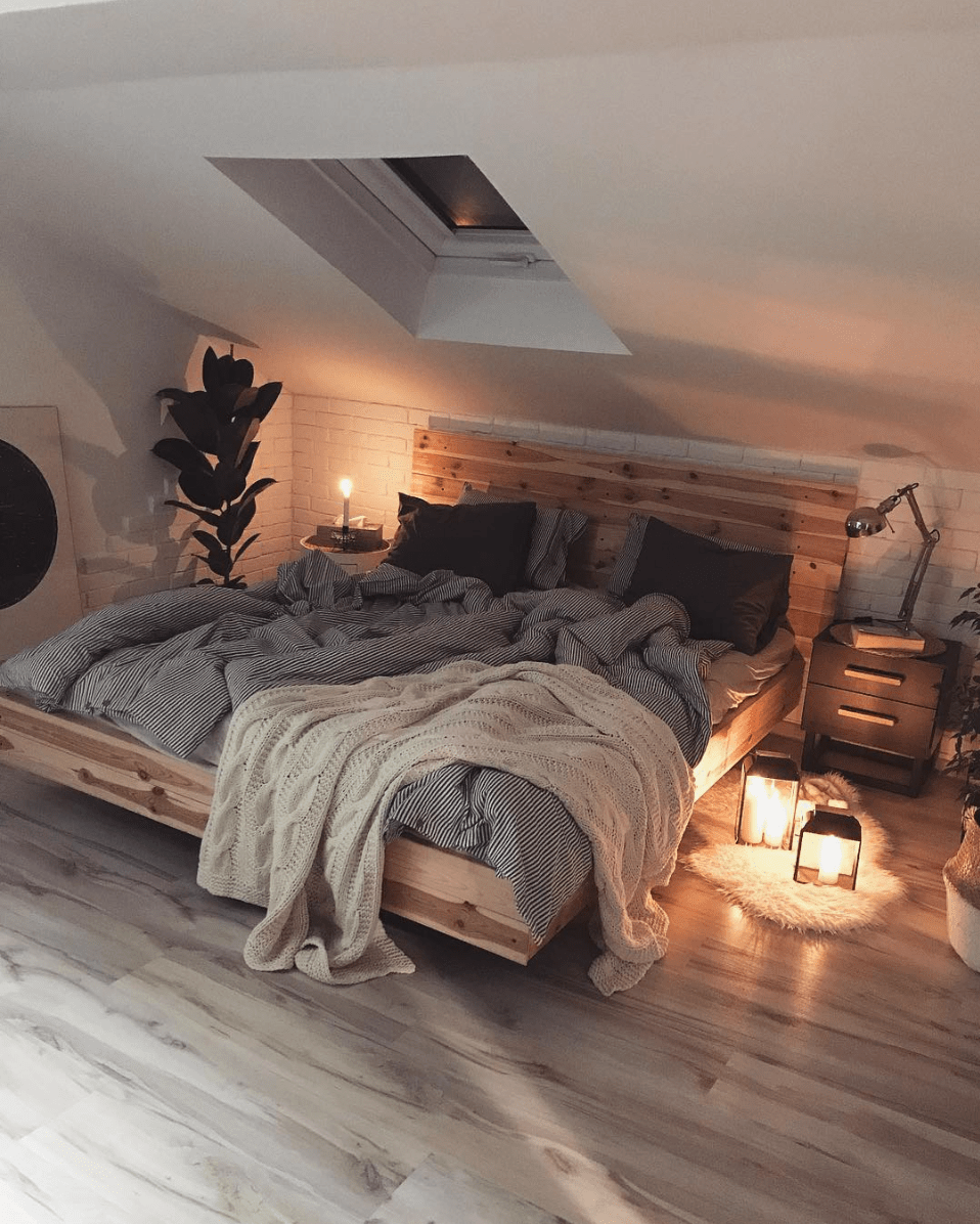 This beautiful, cosy Scandinavian style bedroom [958x1196] r/RoomPorn