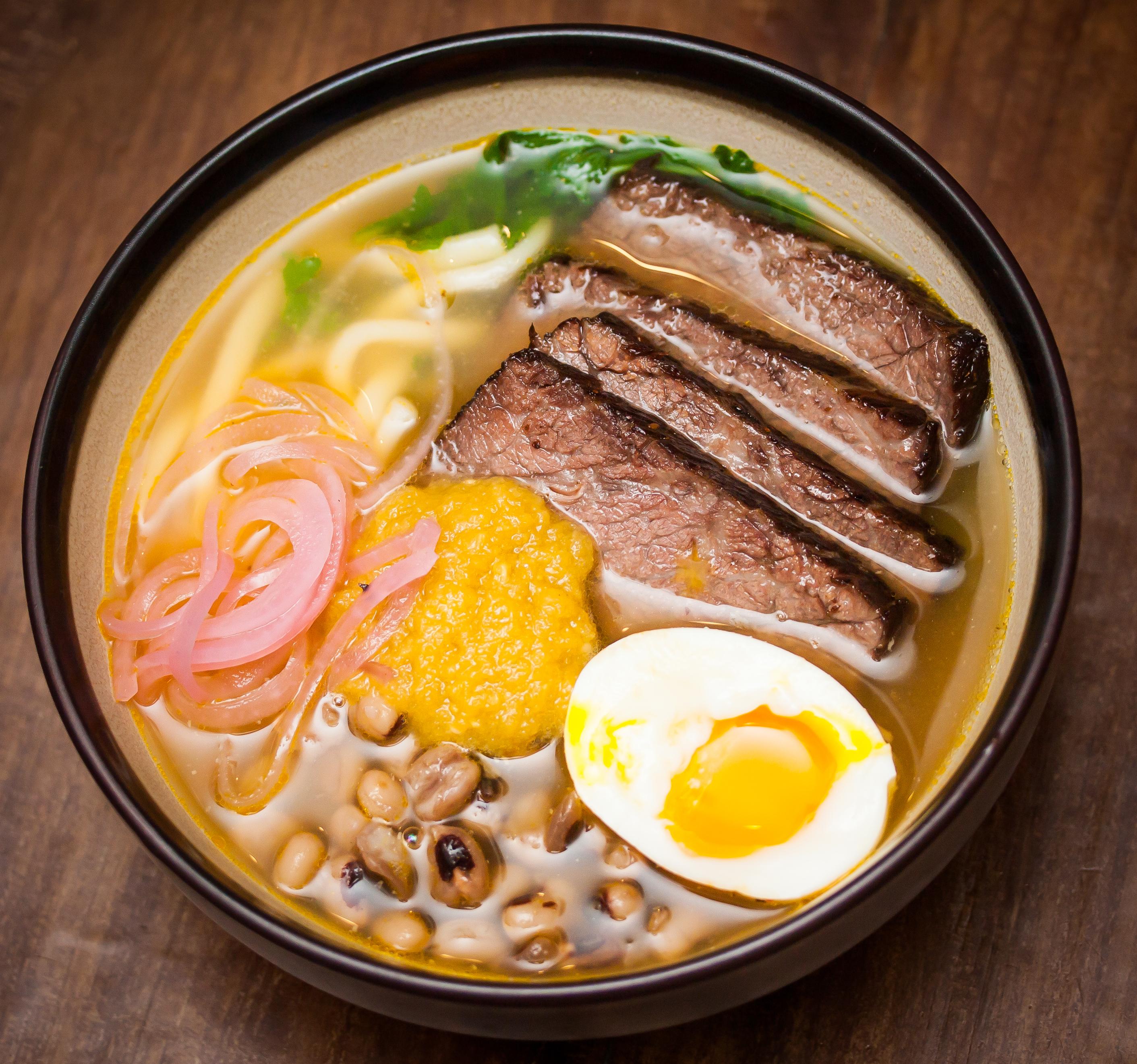 [Homemade] BeefBacon Consommé, Sous Vide Wagyu, Smoked Tomato Relish
