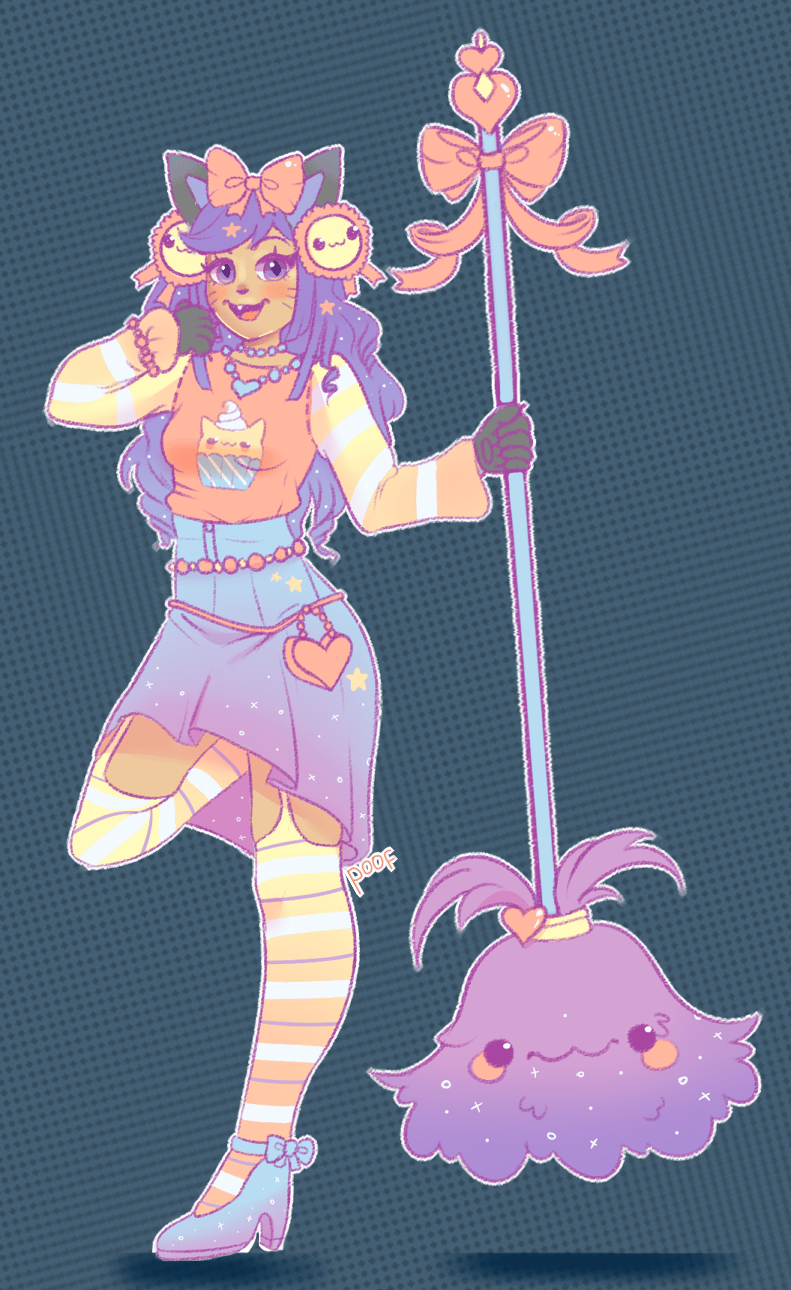 Pastel Girl Kikimora Costume r/MSLGame