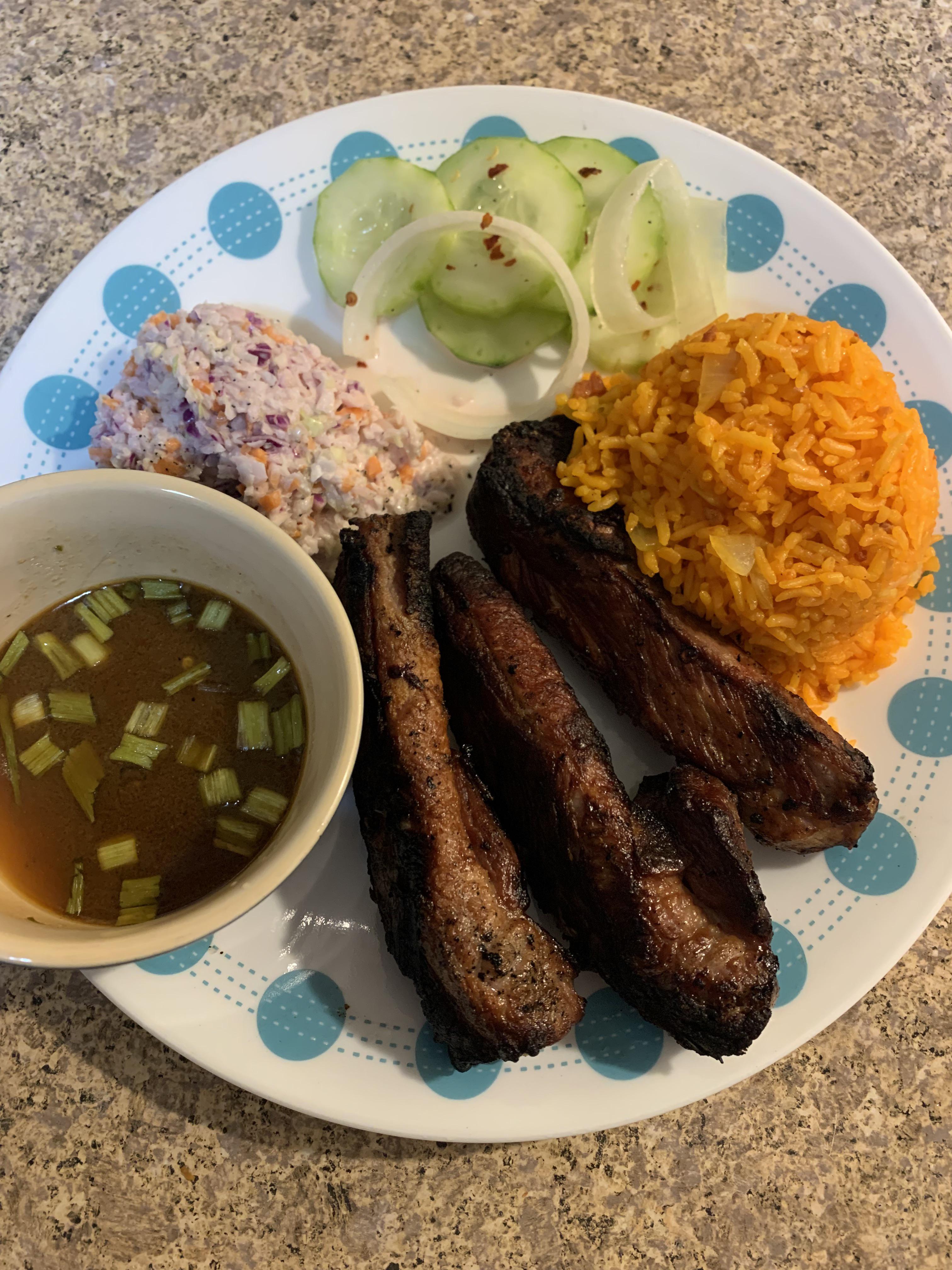 [homemade] A typical Chamorro dinner from Guam. r/food