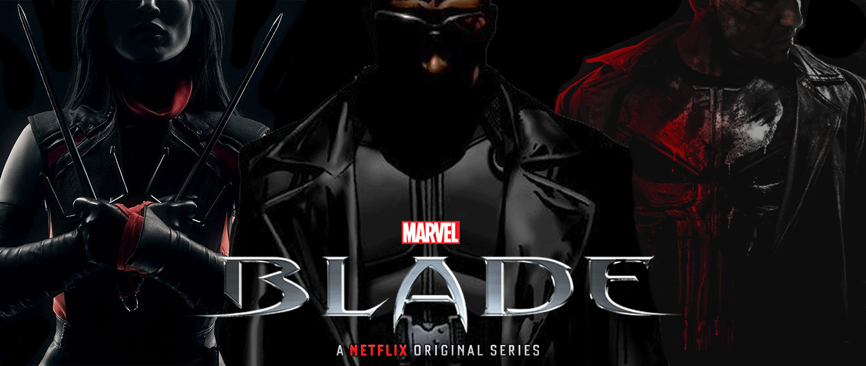 Marvel's Blade TV Series Fan Concept Blade and Elektra & Punisher (Marvel's Daredevil) Try to