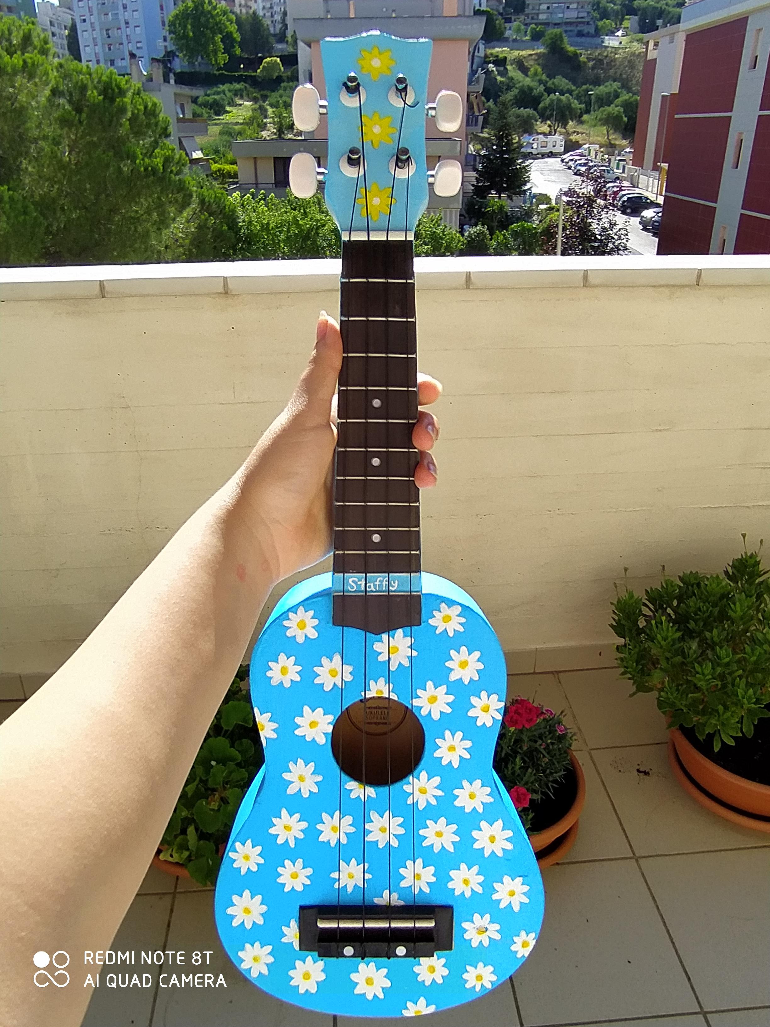 Just finished painting my ukulele! r/ukulele