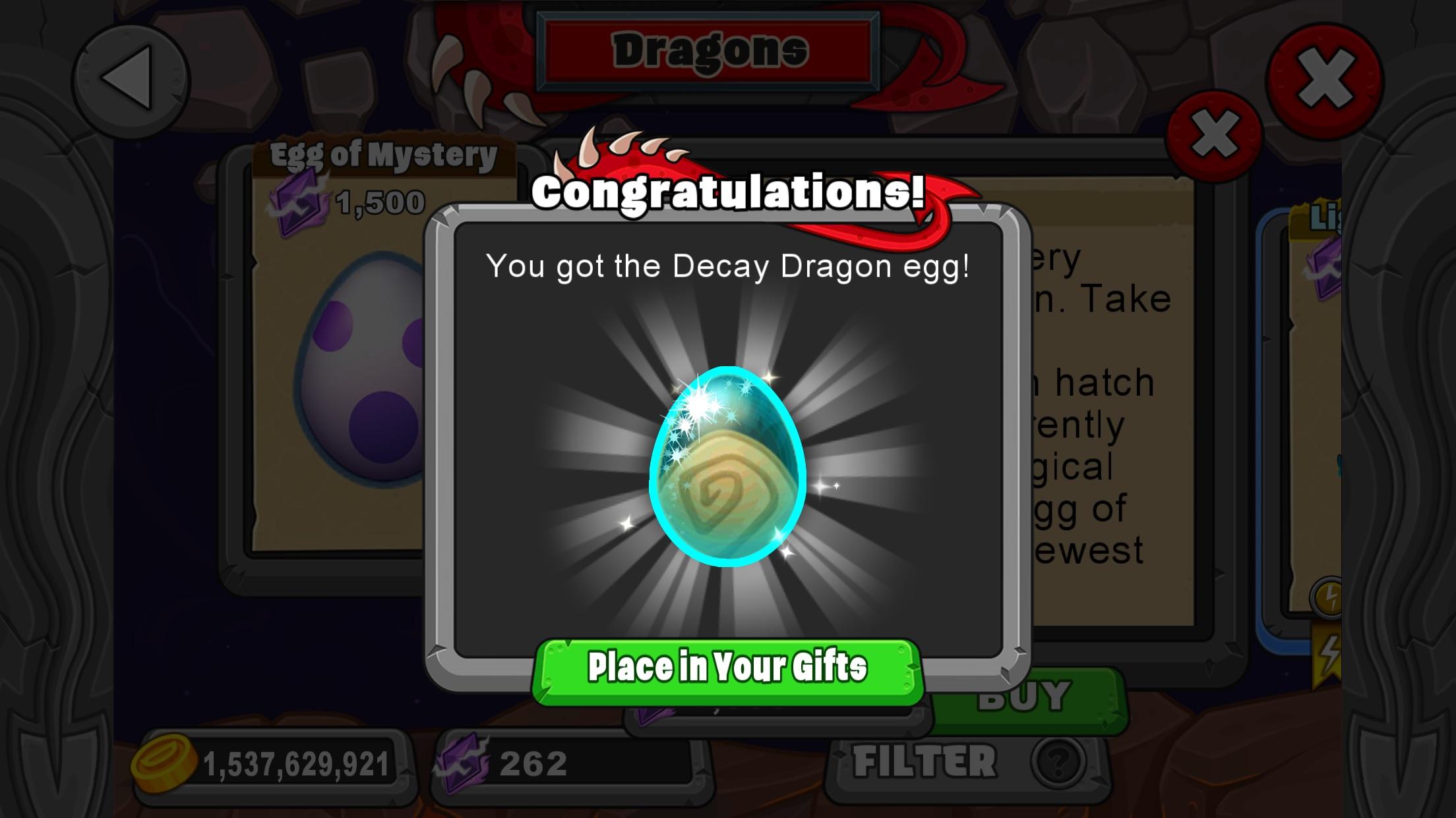 First Rift Mystery Egg r/dragonvale