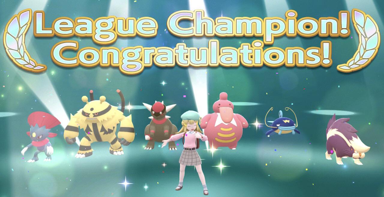 [Brilliant Diamond] Beat it a couple days ago and this was my team