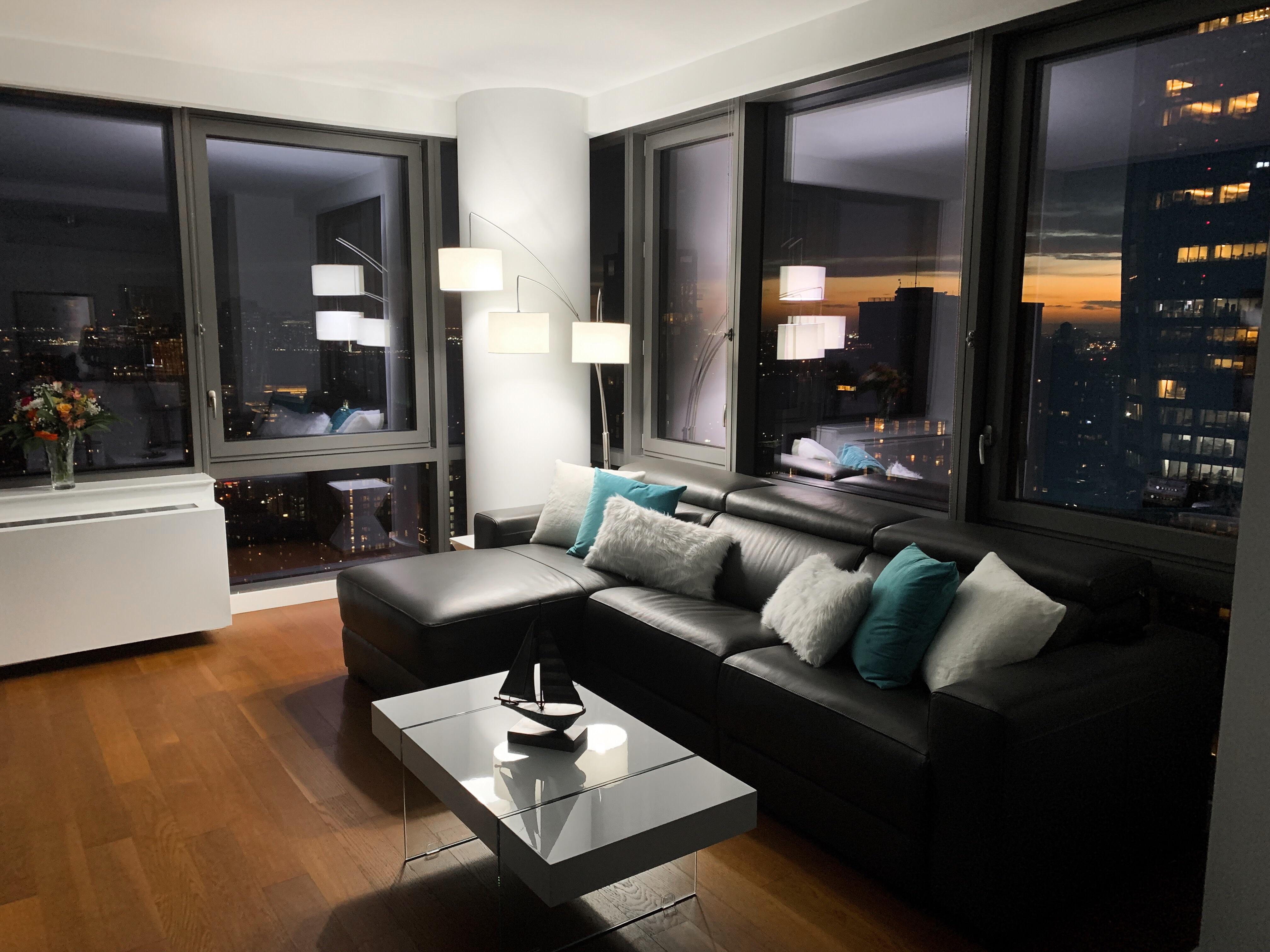 Living room in a West New York apartment. [4032x3024] r/RoomPorn