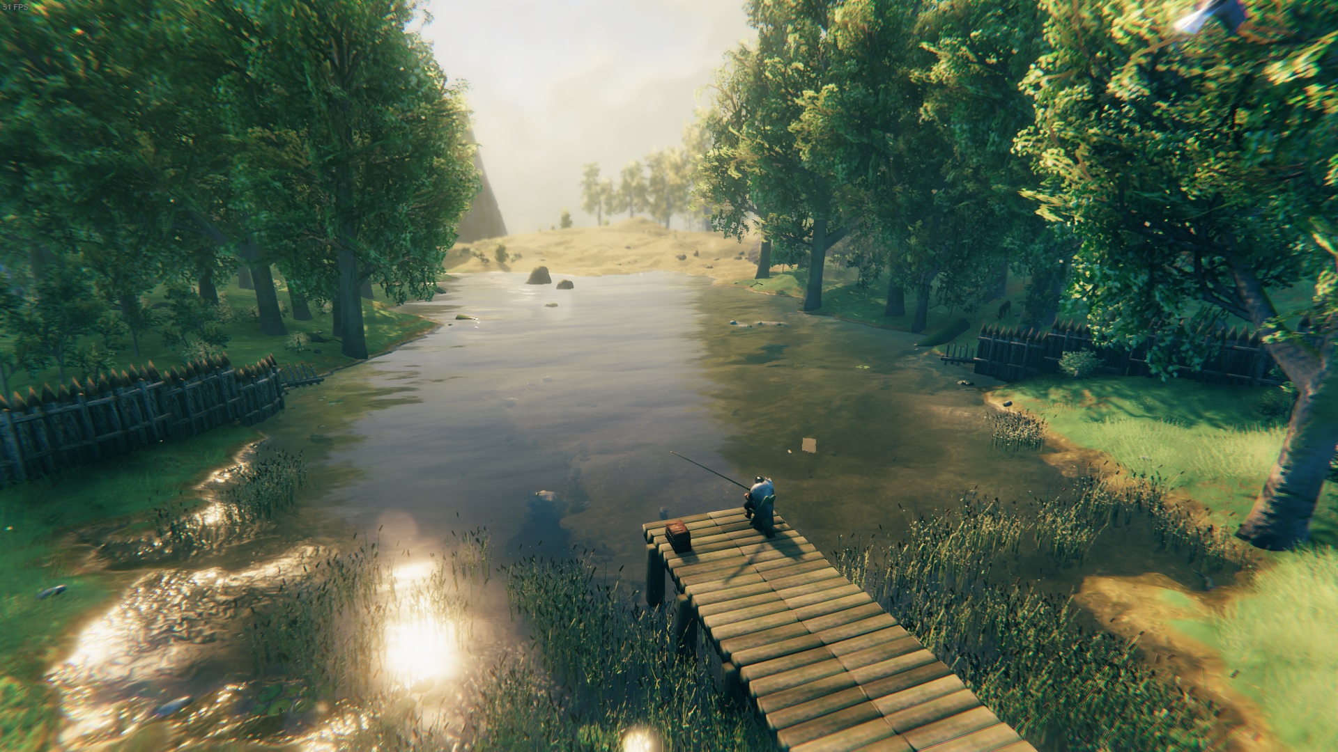 Fishing in my village r/valheim