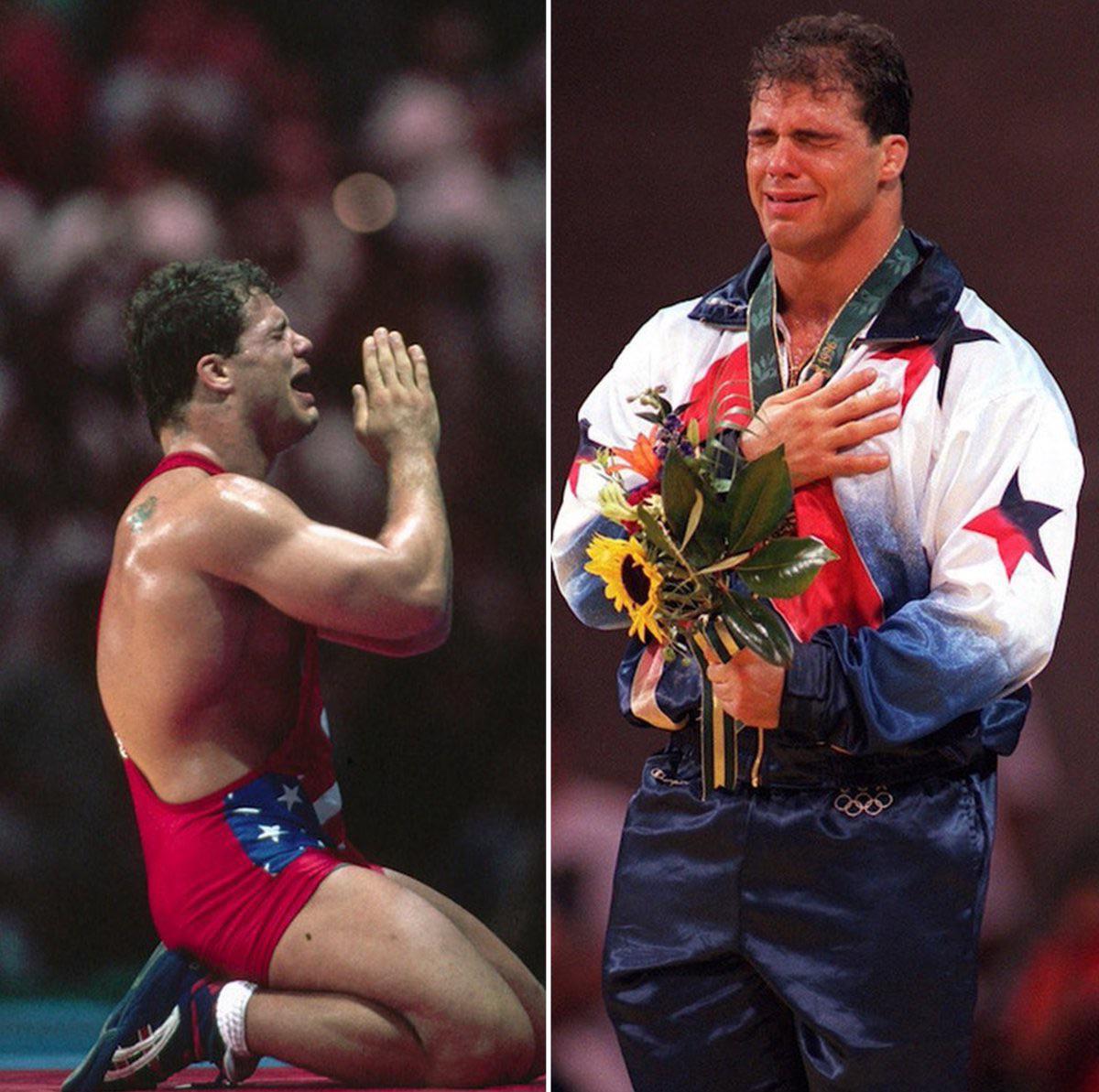 28 years ago today, American hero Kurt Angle won Olympic gold in