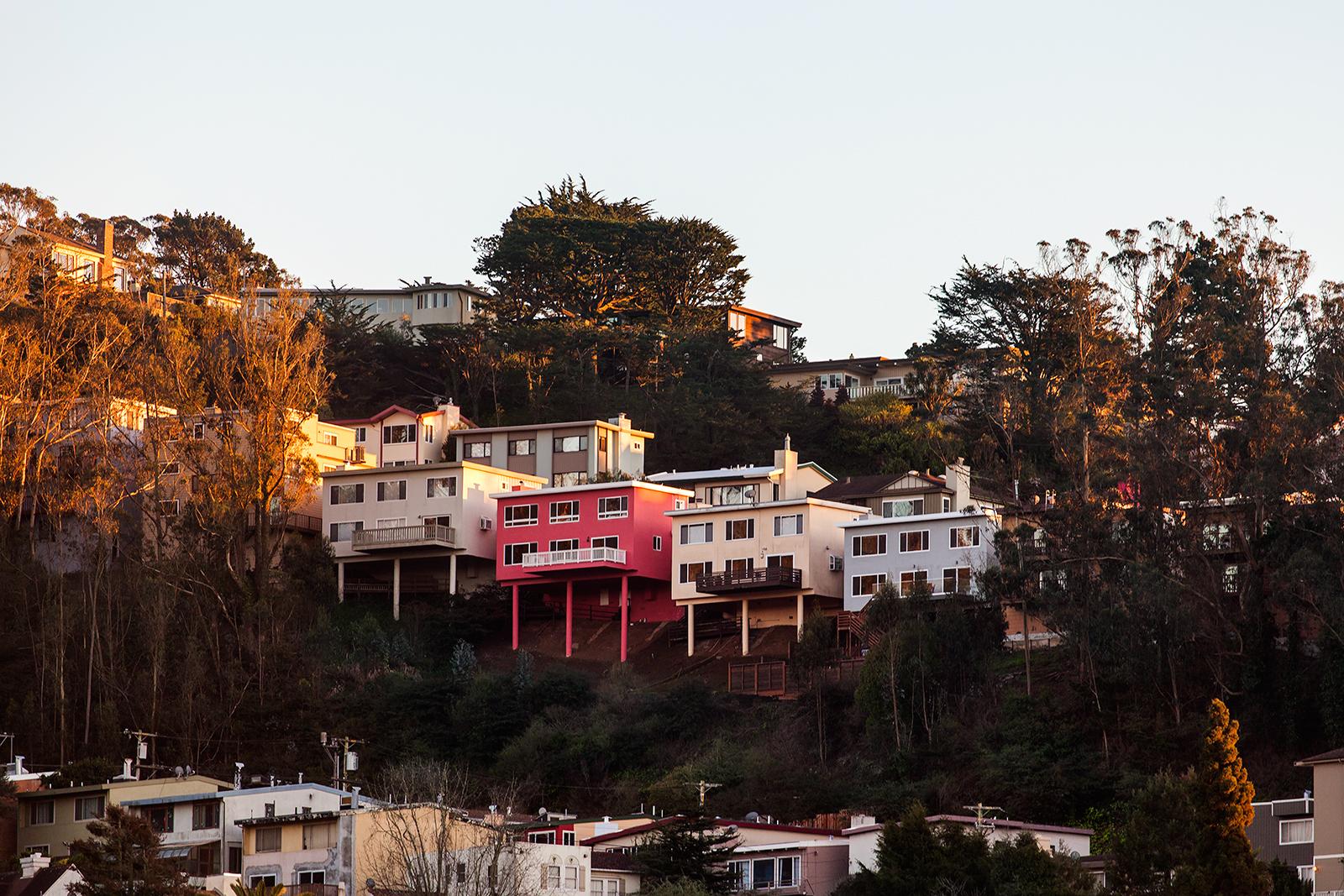Homes on a Hill in San Francisco r/pics