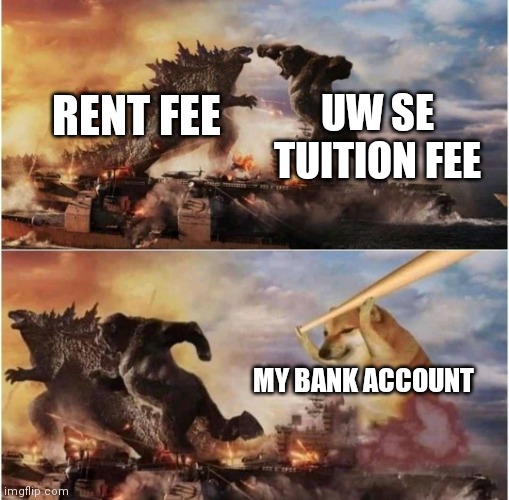The negative balance in my bank account r/uwaterloo
