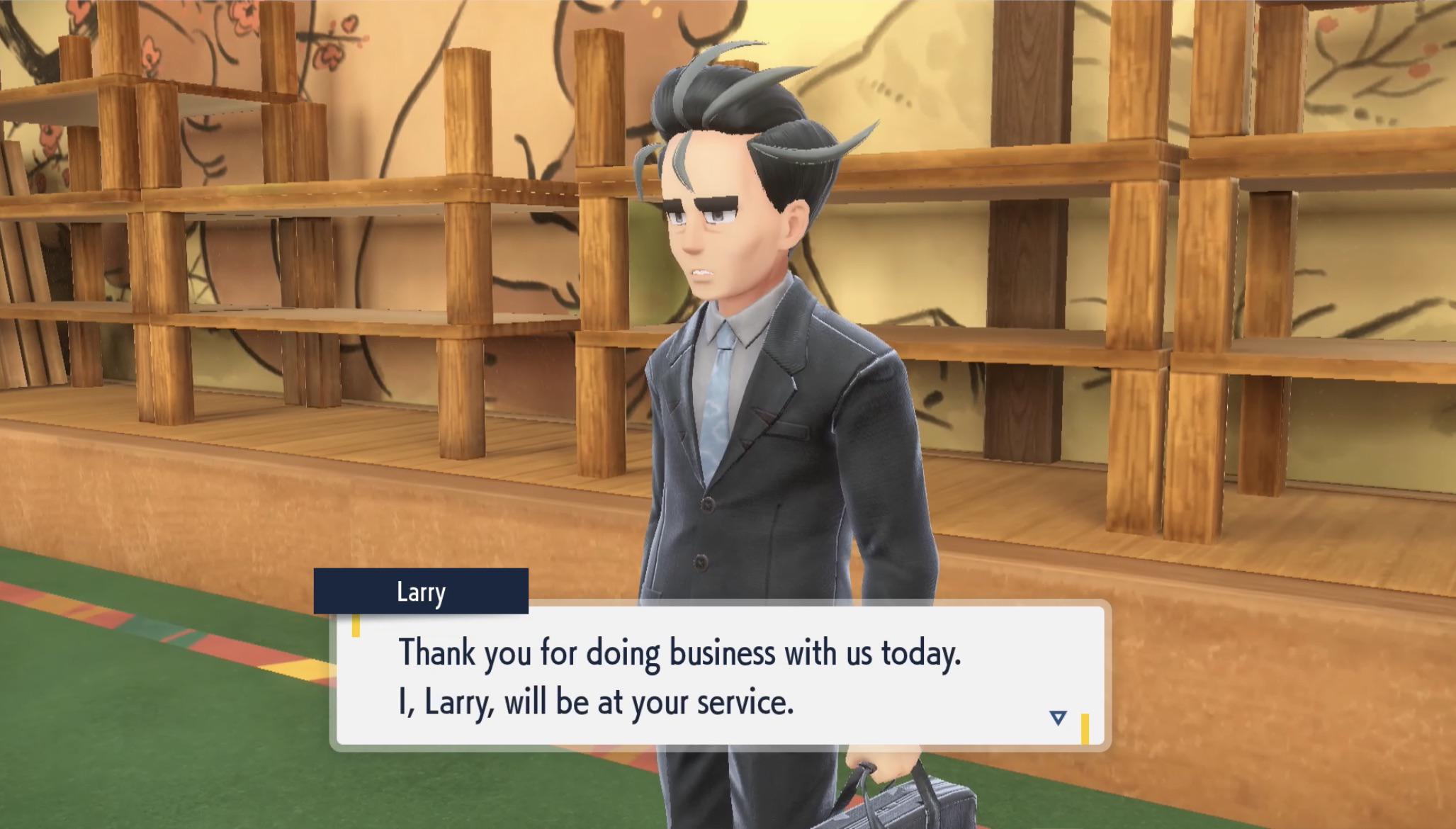 Story spoilers Normal type Gym Leader (Larry) r/PokeLeaks