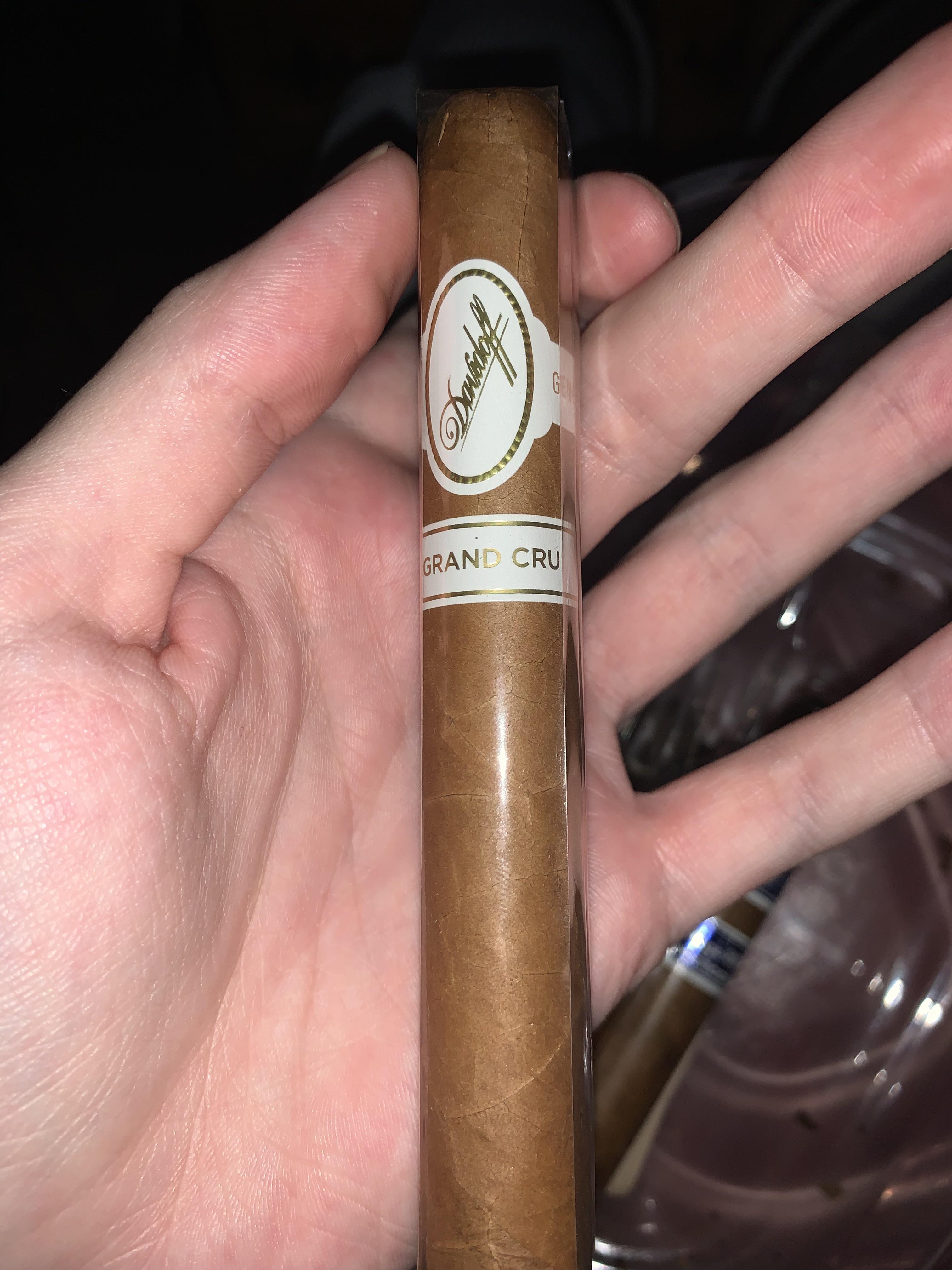 Here it is my first premium high end cigar I also have a 12 Rocky