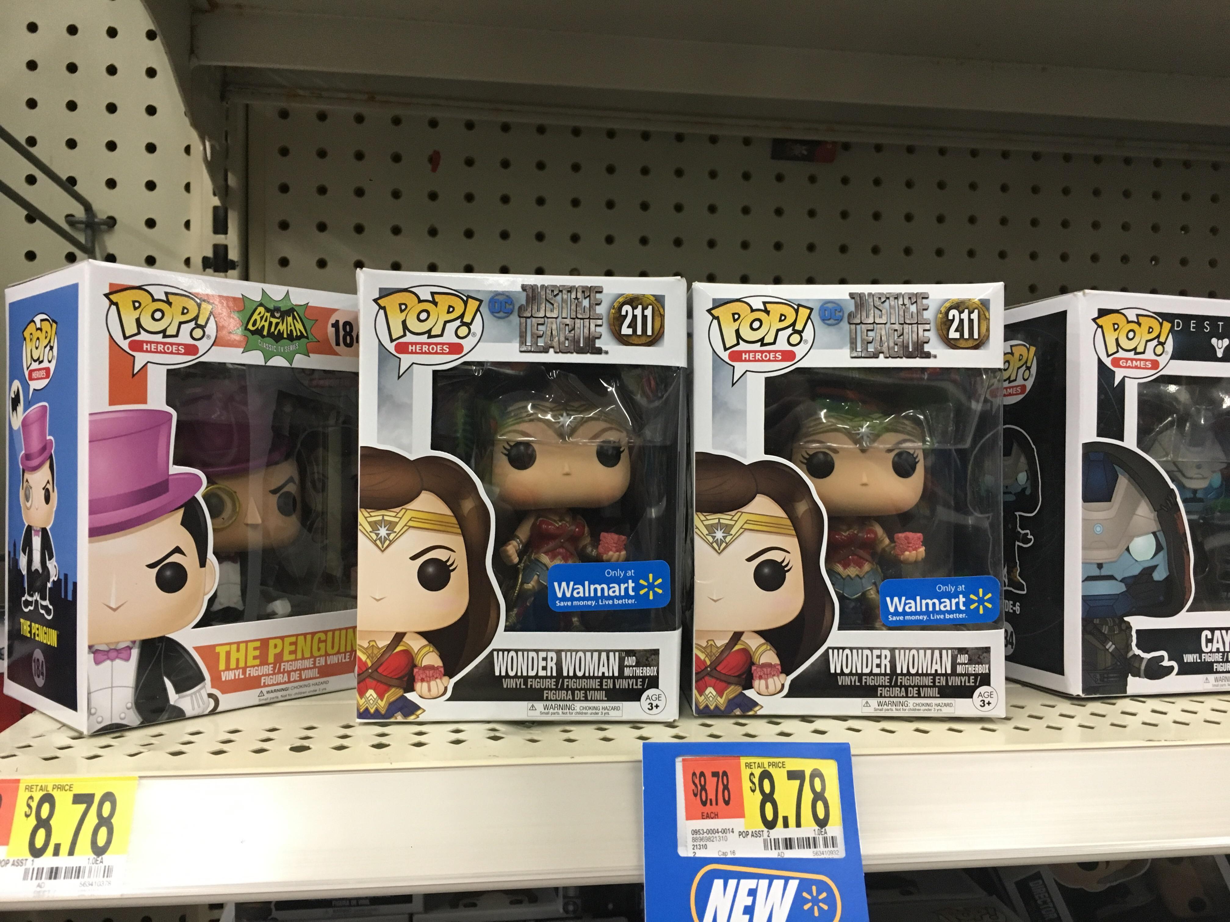 [USVA] The Walmart in Short Pump have two Wonder Woman w/ Motherbox