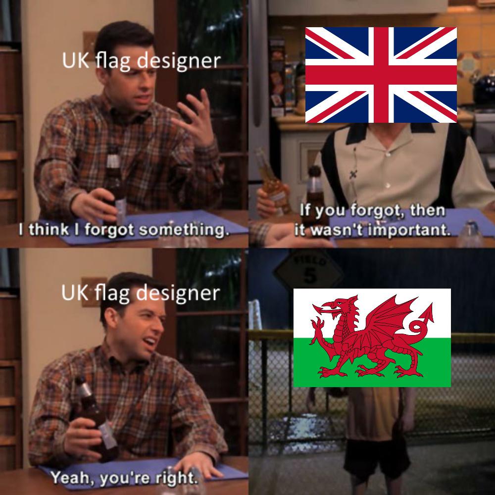 Can we get an F for Wales? r/funny