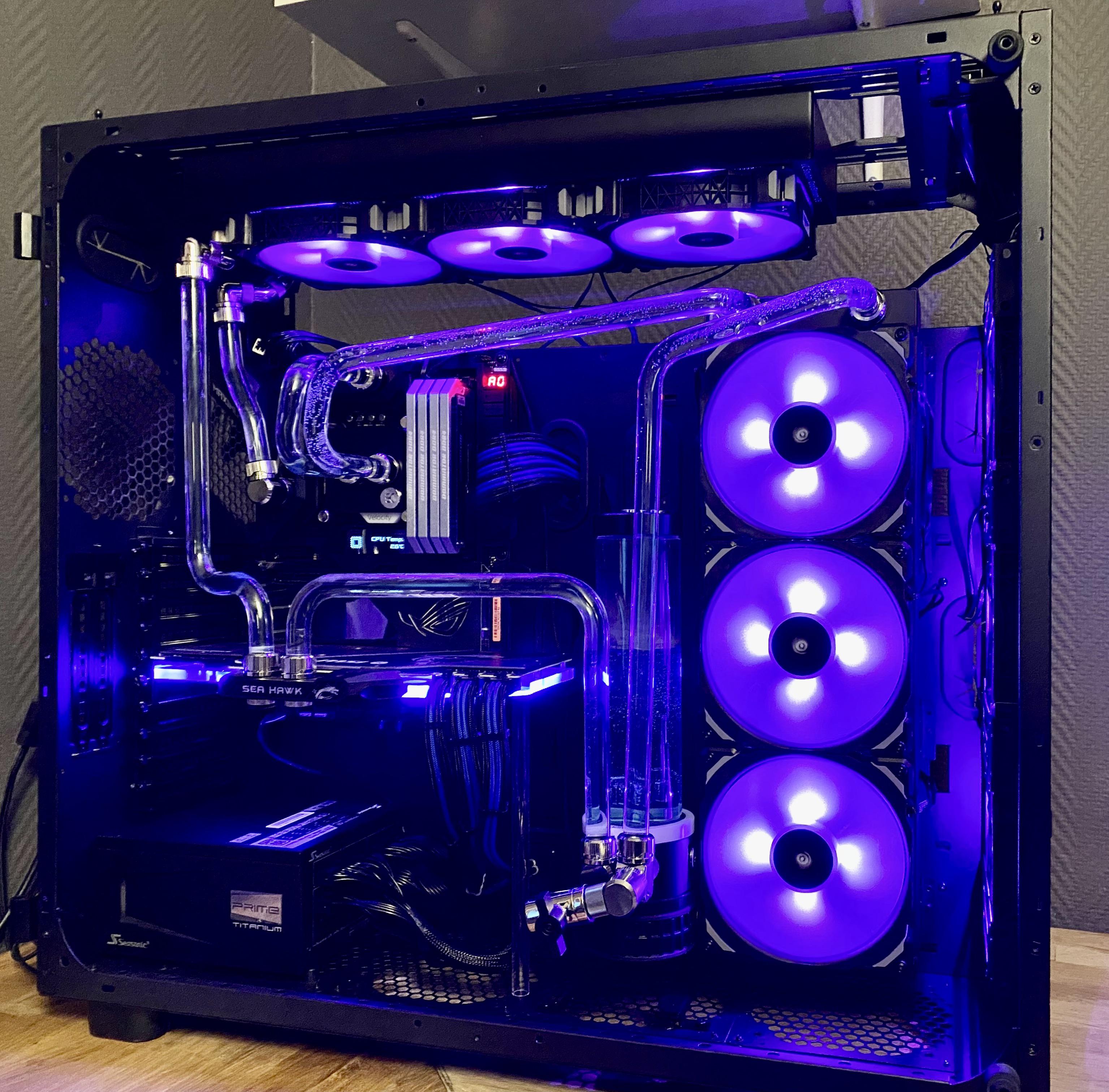 I’ve done maintenance and rebuilding of my friends water cooled PC. We