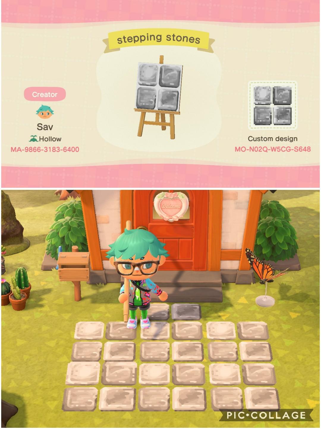 i made a zen inspired path !! r/AnimalCrossing