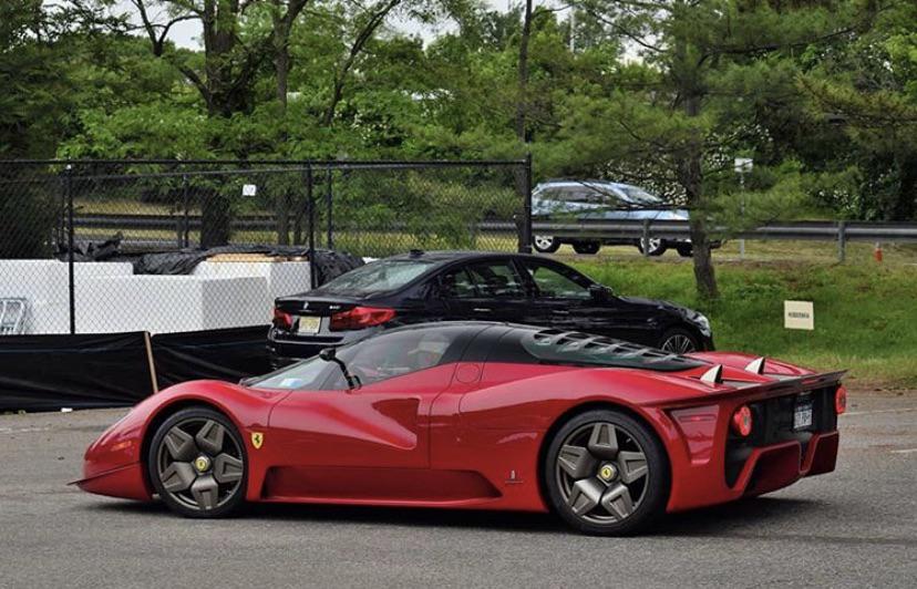 The Ferrari P4/5 by Pininfarina. This car is the only one in existence