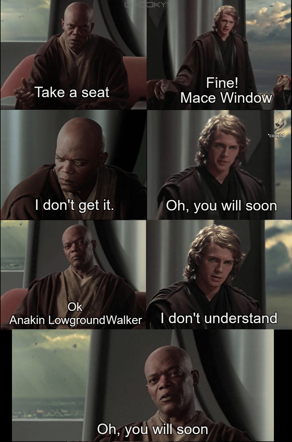 You can't win an argument with Mace Windu r/PrequelMemes