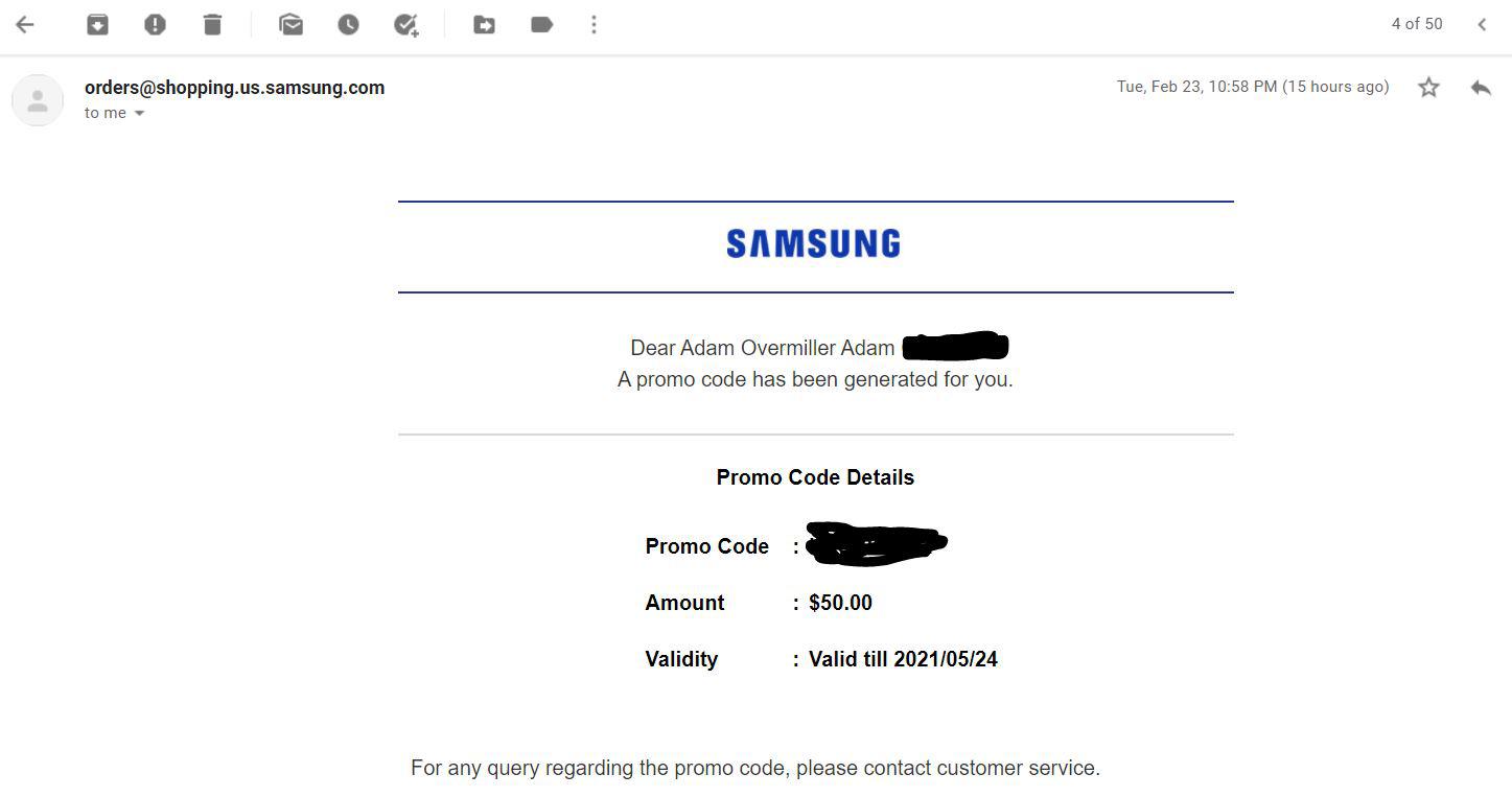 (Update) About that unusable 50 promo code in the apology? I got a new
