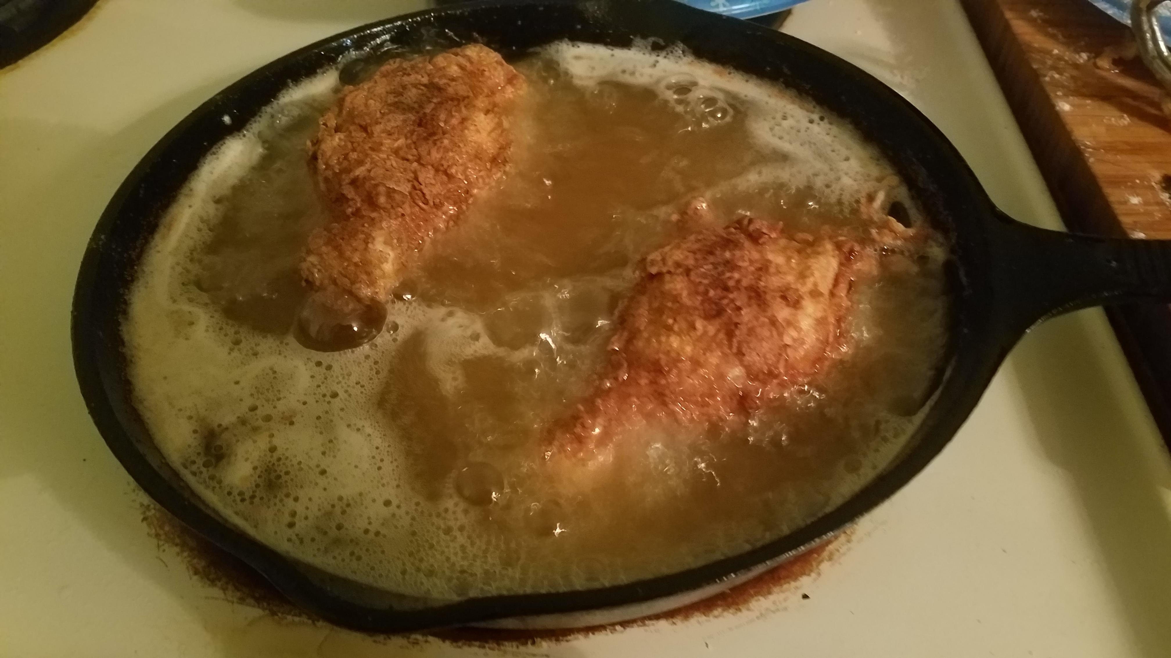 Nothing beats cast iron fried chicken r/castiron