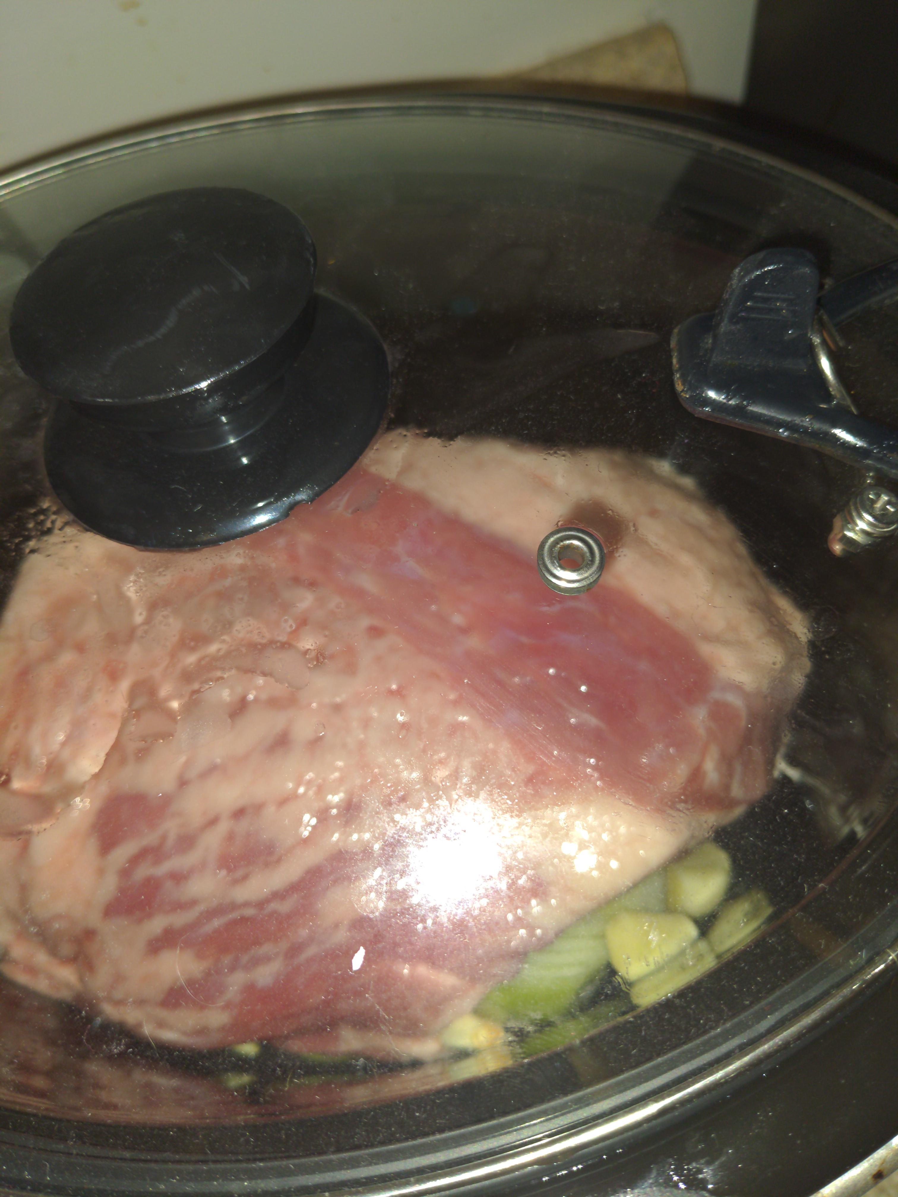 Corned Beef with Brown Sugar mustard glaze r/slowcooking