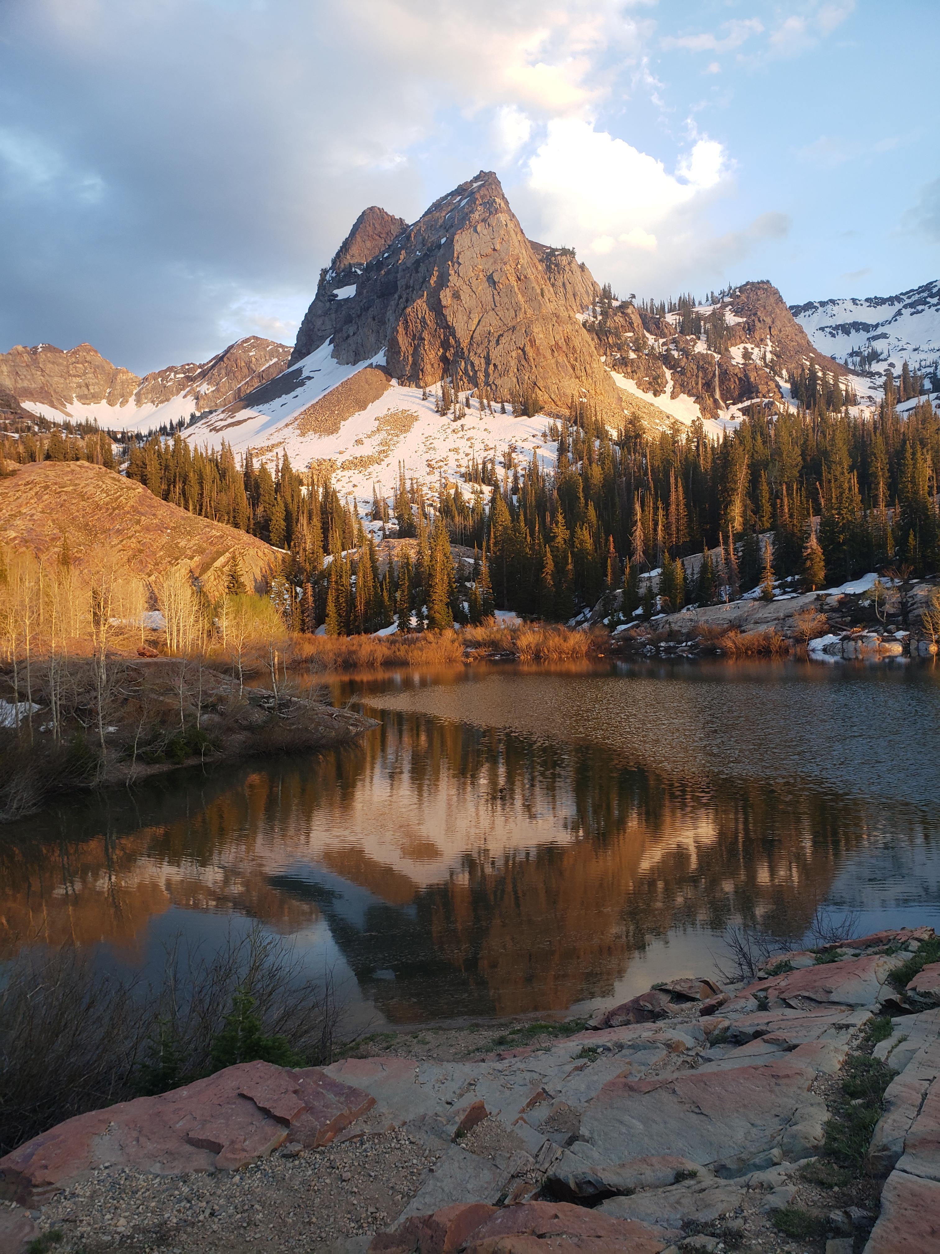 Lake Blanche, Utah USA travel and rhum