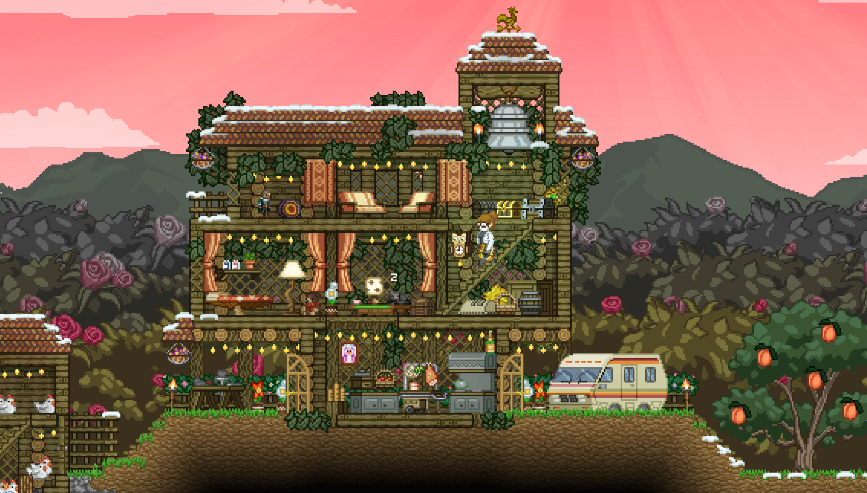 Starbound как построить дом 80 фото