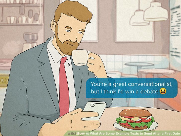 What Are Some Example Texts to Send After a First Date? notdisneyvacation