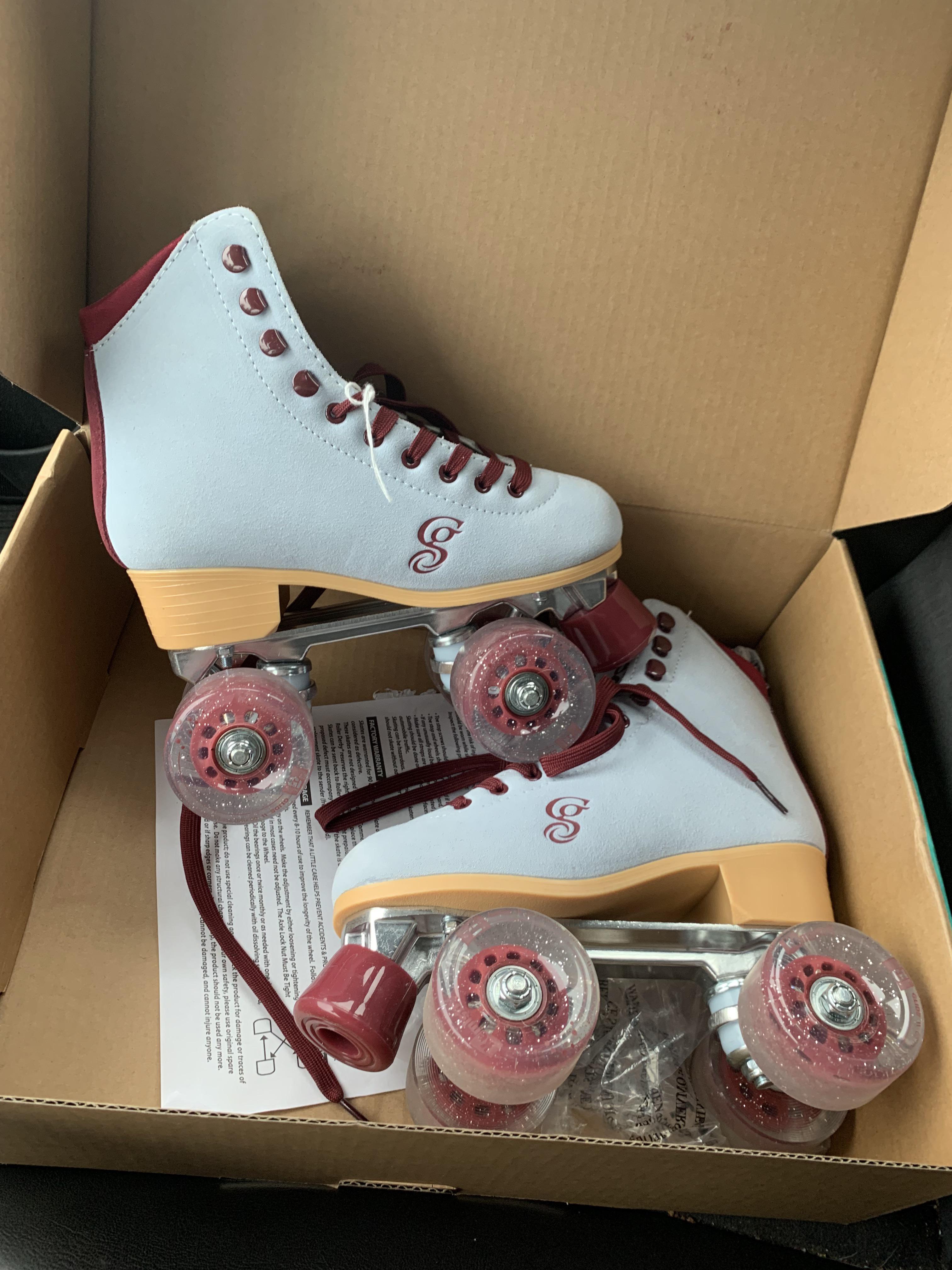 Candi Girl roller skates from my local resale shop for 35! They look