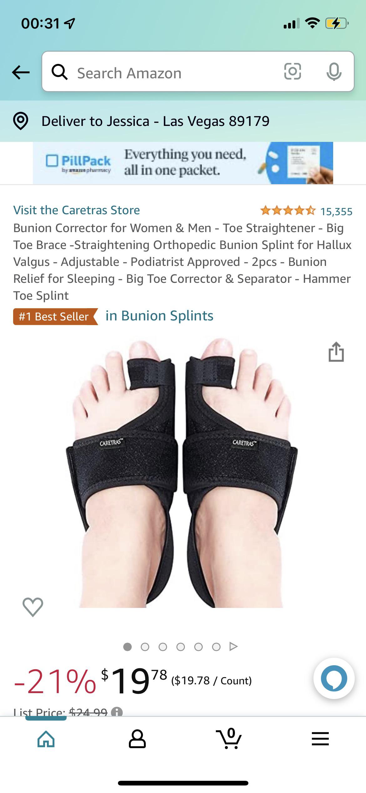 Do these work to fix bunions pr prevent them from getting worse? r