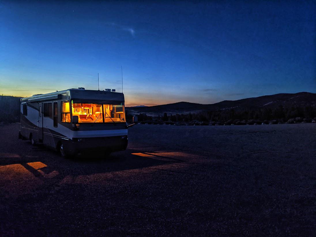 Boondocking in Northern Nevada r/RVLiving