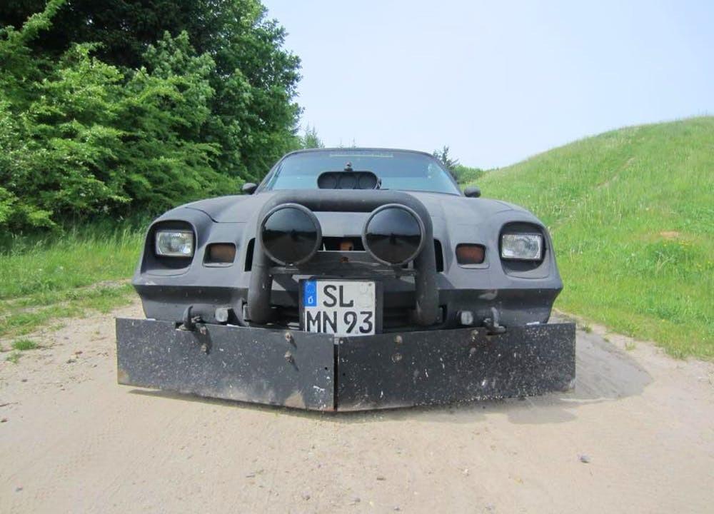 A literal battlecar used in the Bosnian War to carry supplies. Nicknamed the "Ghost Car". r