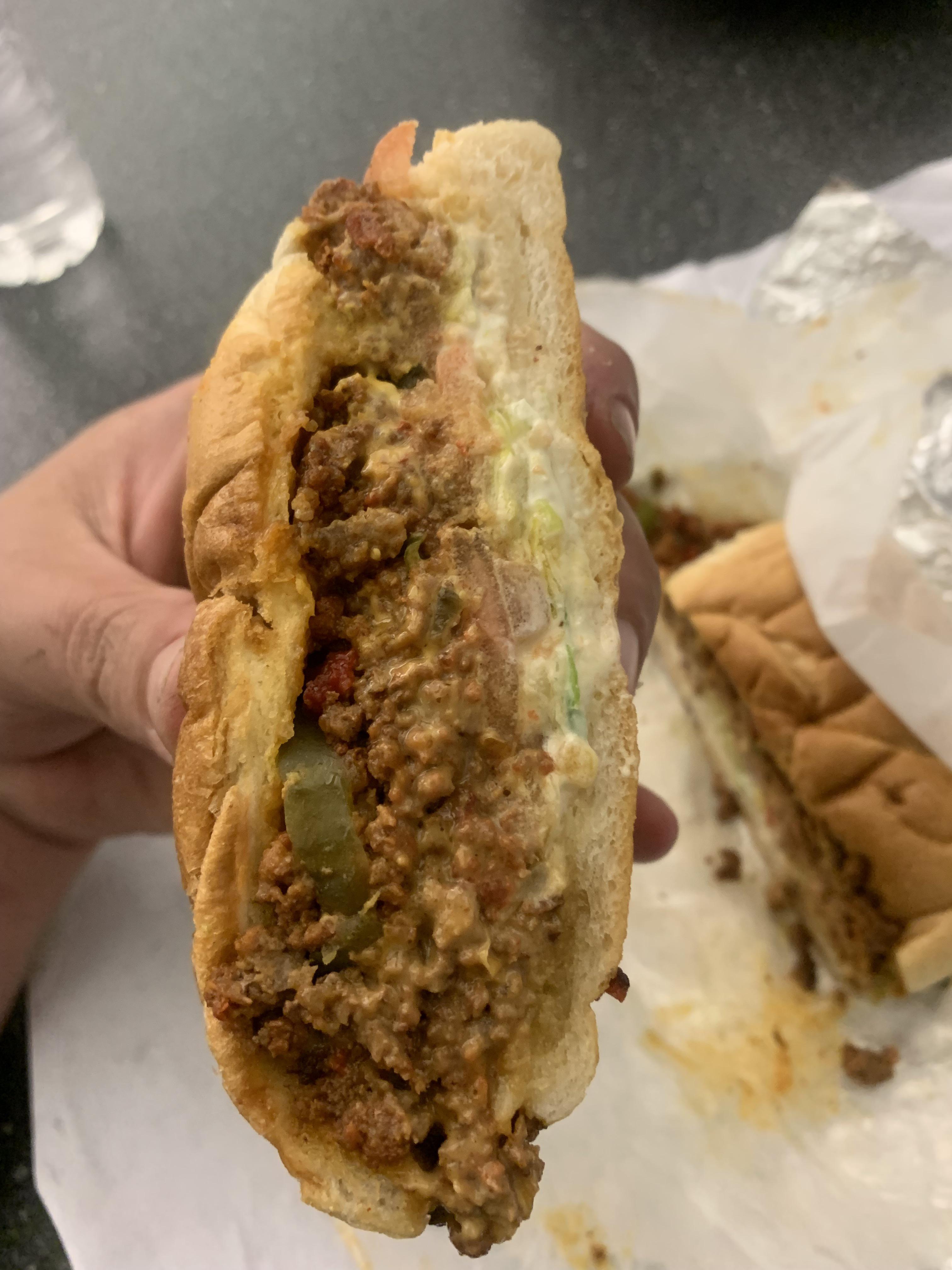 Pretty sure the NYC bodega chop cheese is the best sandwich on earth