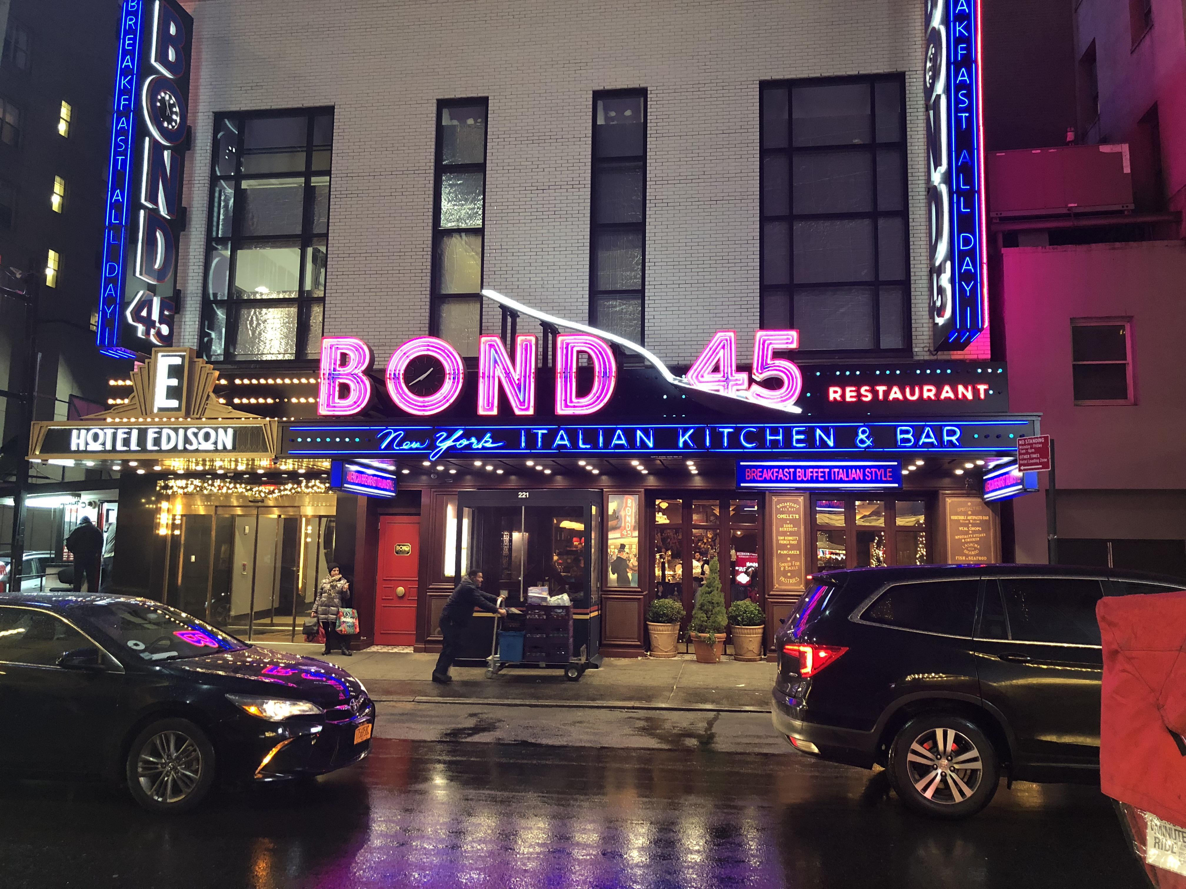 Bond 45 Located on 46th Street, NYC r/CrappyDesign