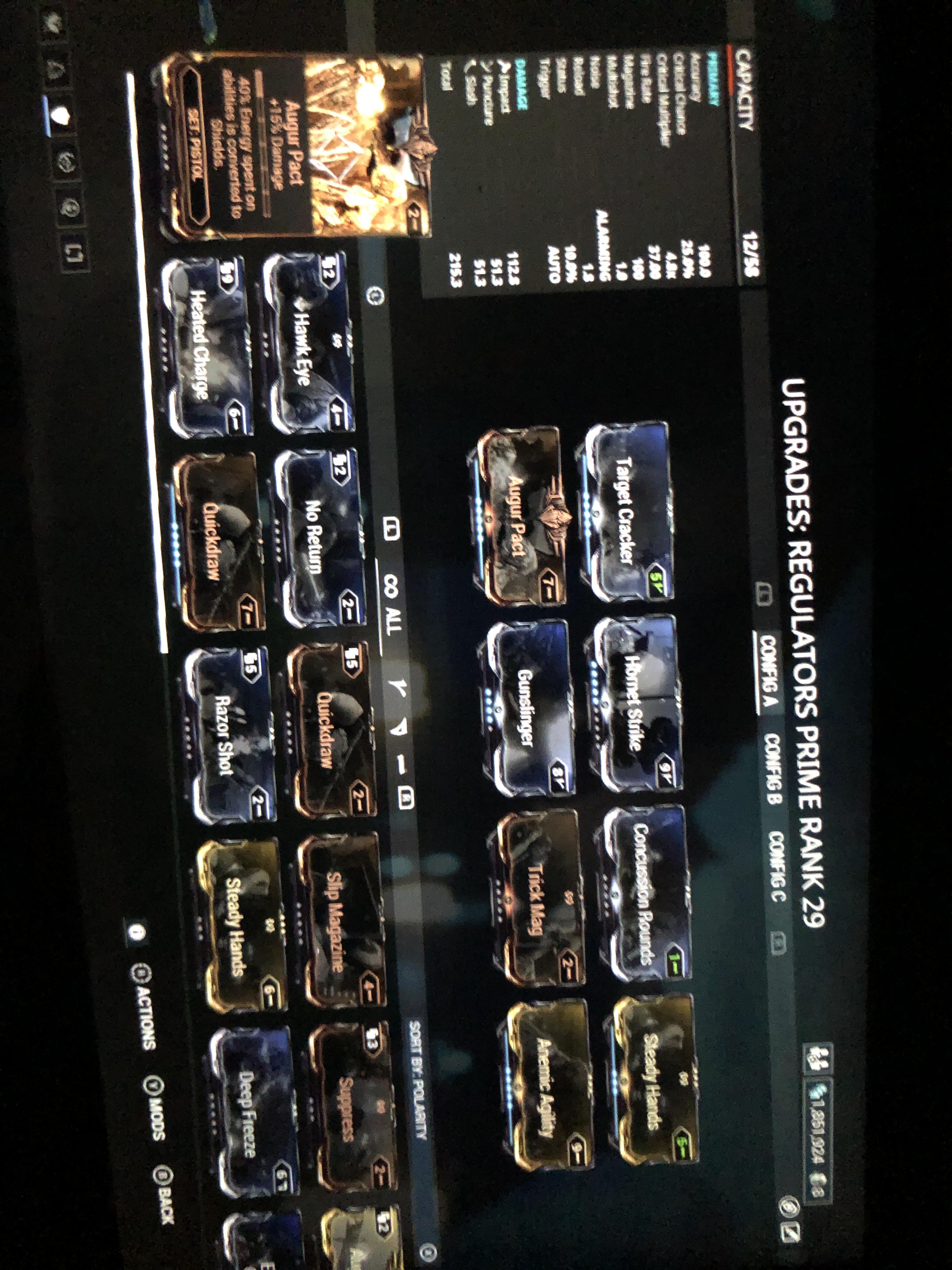 Is this a good regulator prime loadout r/Warframe