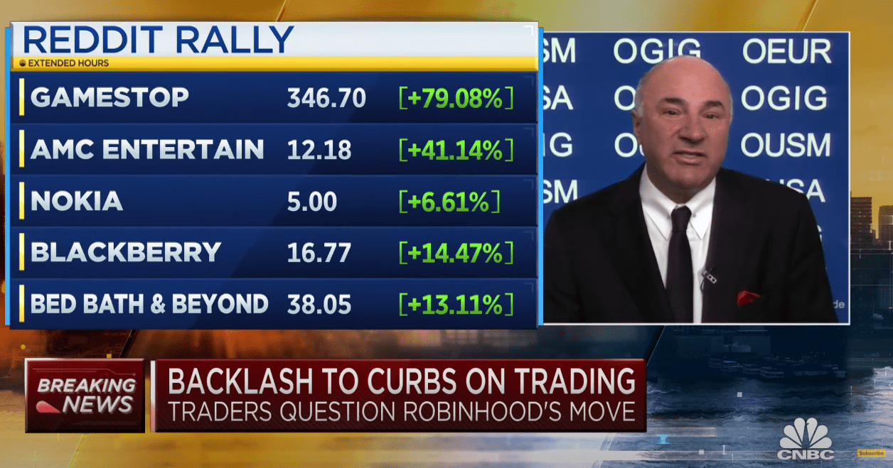 Huge shoutout to Kevin O'Leary "Definition of the market is