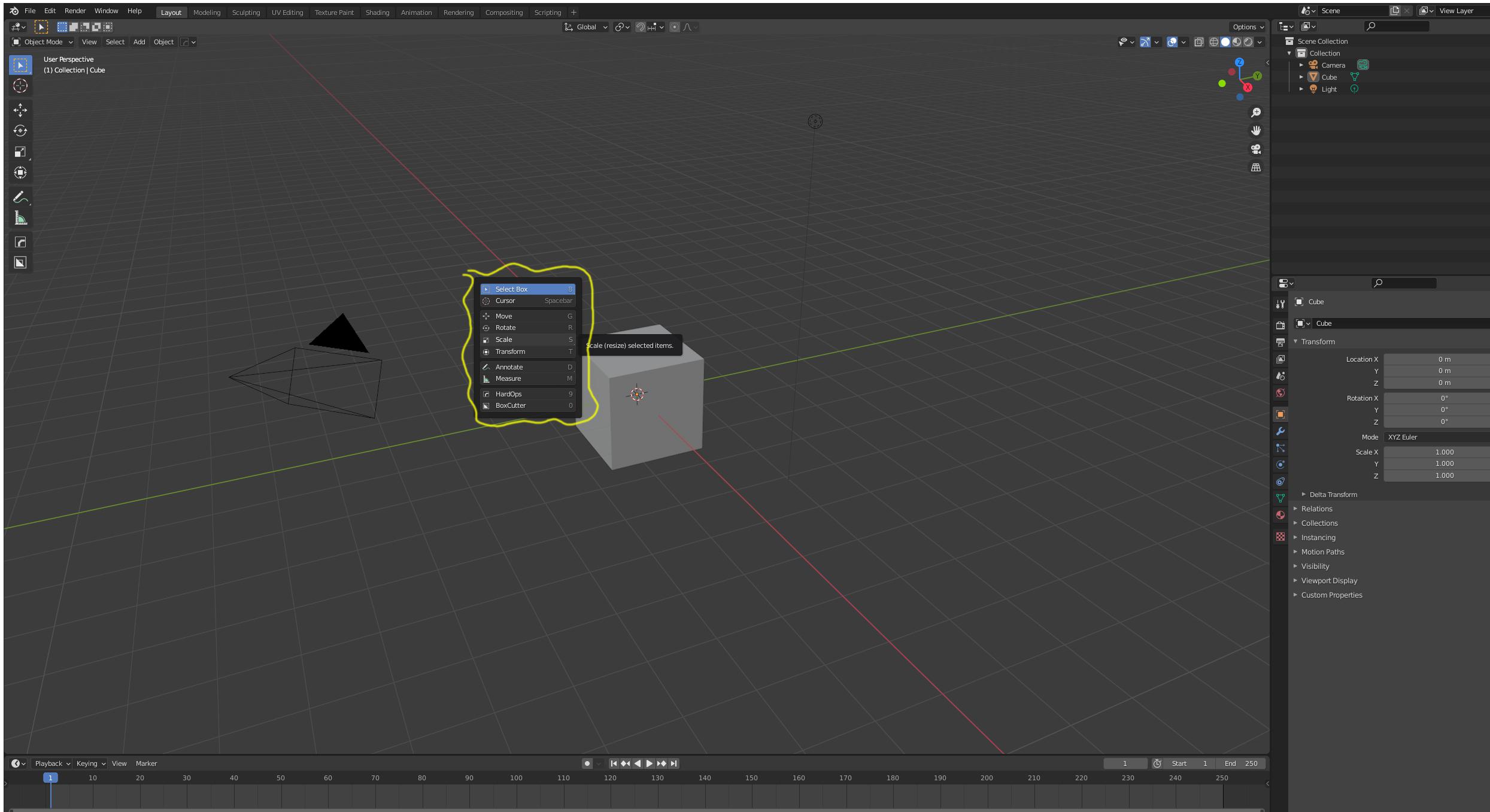 Does anyone know where this menu comes from? It is brought up with