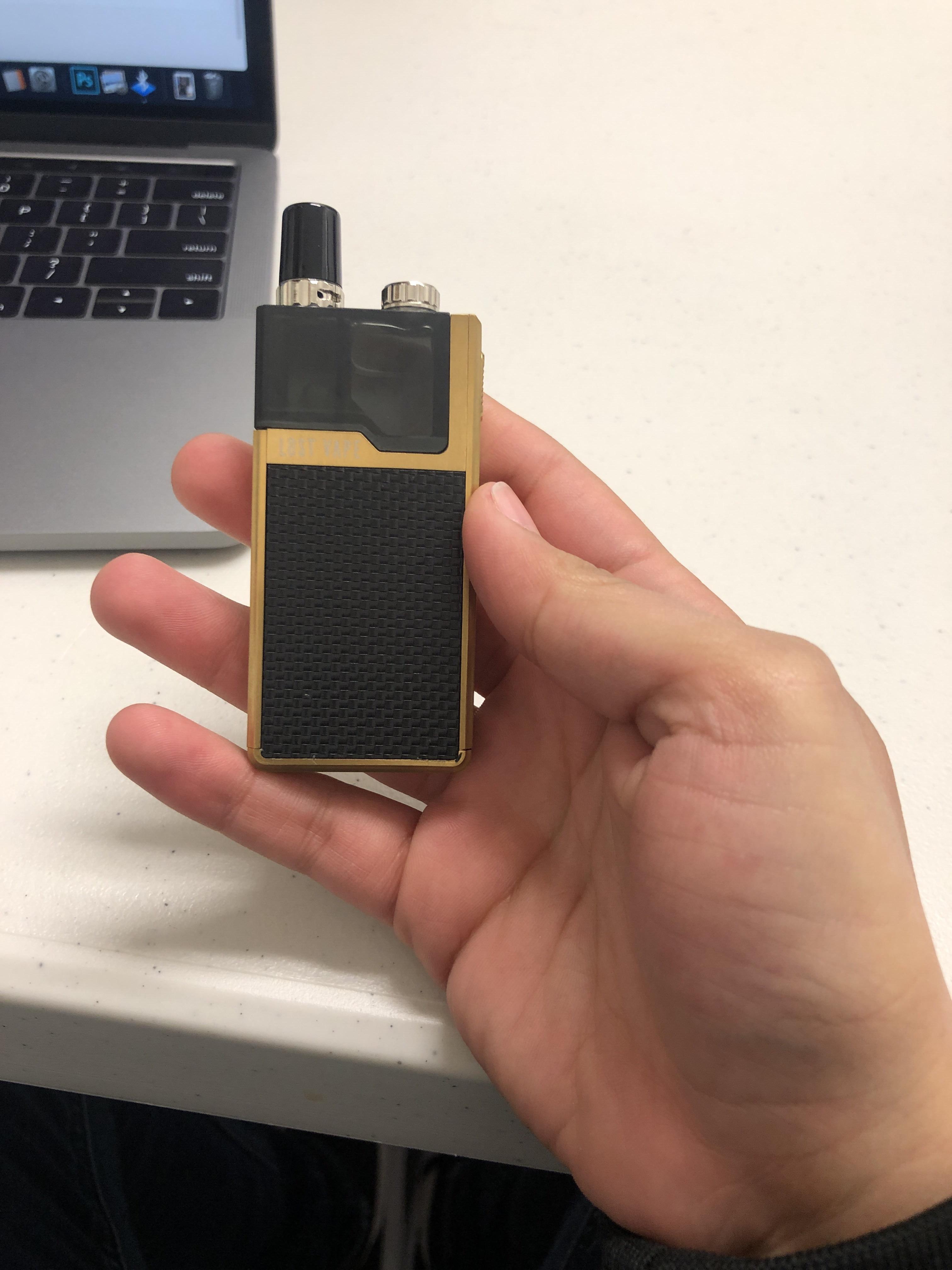 First ever vape, guy at the shop it. What do you guys think